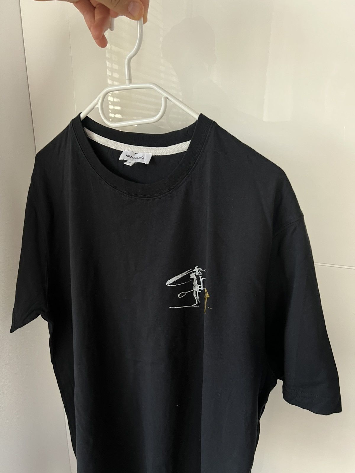 Norse Projects Norse Projects X Daniel Frost Kayak Avant Garde Bug Logo Tee Size US XL / EU 56 / 4 - 7 Thumbnail