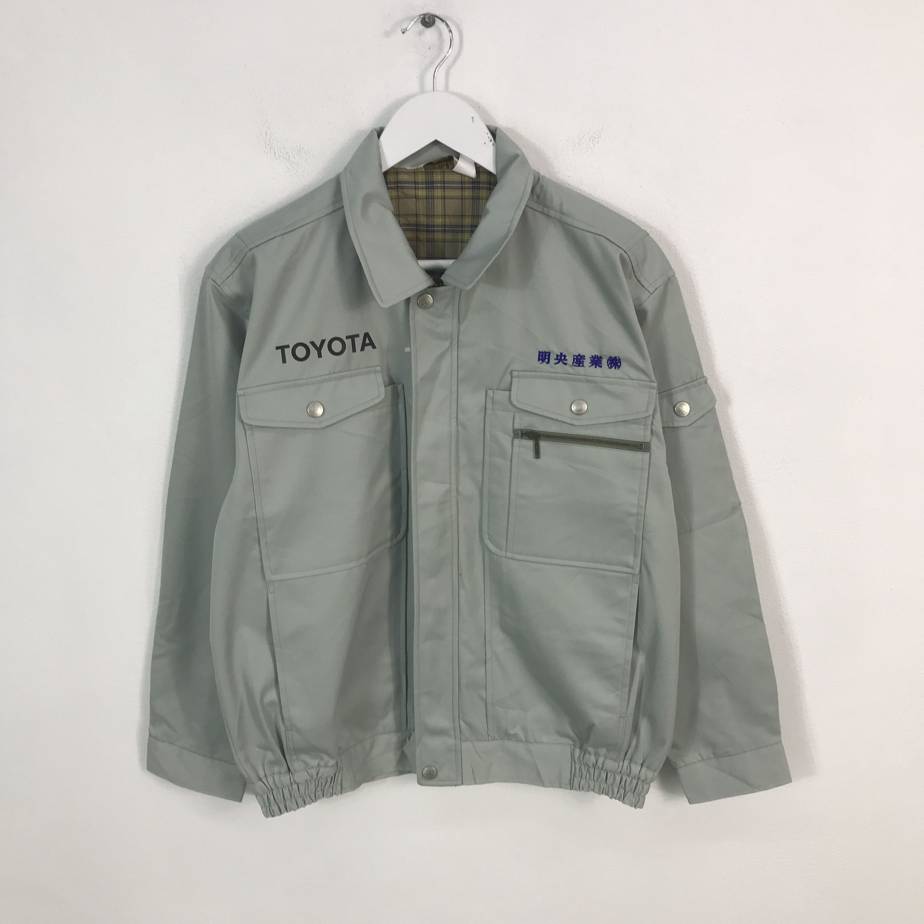 Japanese Brand Toyota Racing Custom Worker Sport Jacket Size US L / EU 52-54 / 3 - 1 Thumbnail