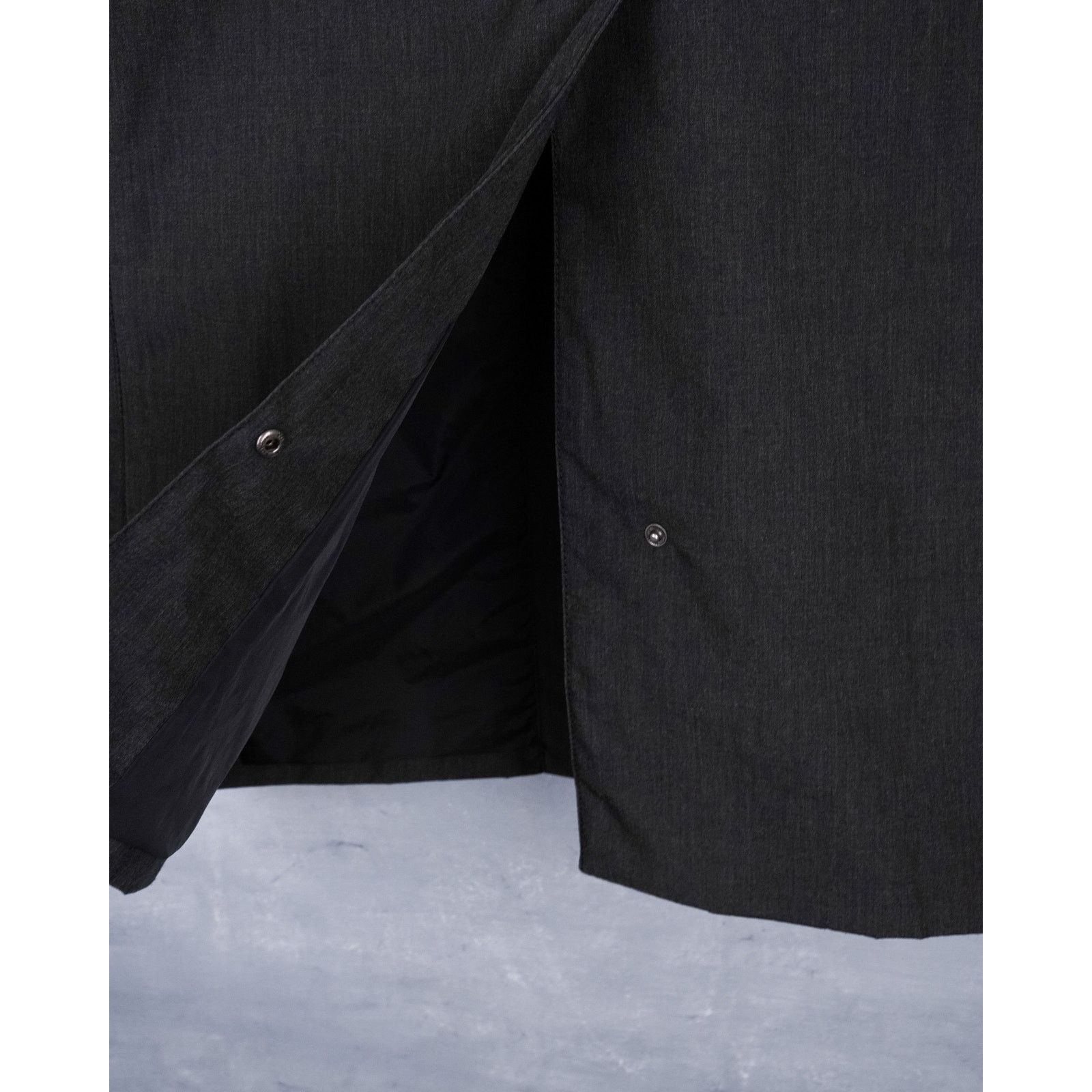 Prada Prada linea rossa gray kevlar blend logo tab coat jacket Size US XL / EU 56 / 4 - 10 Thumbnail