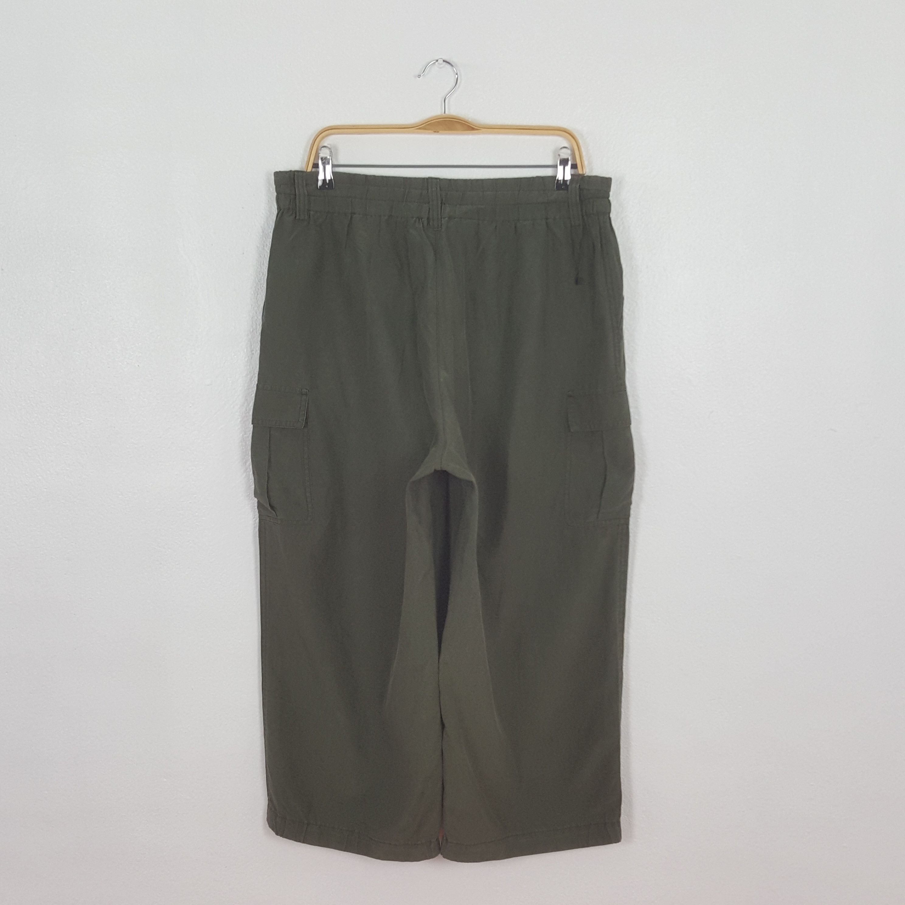 Japanese Brand Vintage Lequipe Yoshie Inaba Cargo Baggy Pants C297N26 Size US 34 / EU 50 - 4 Thumbnail