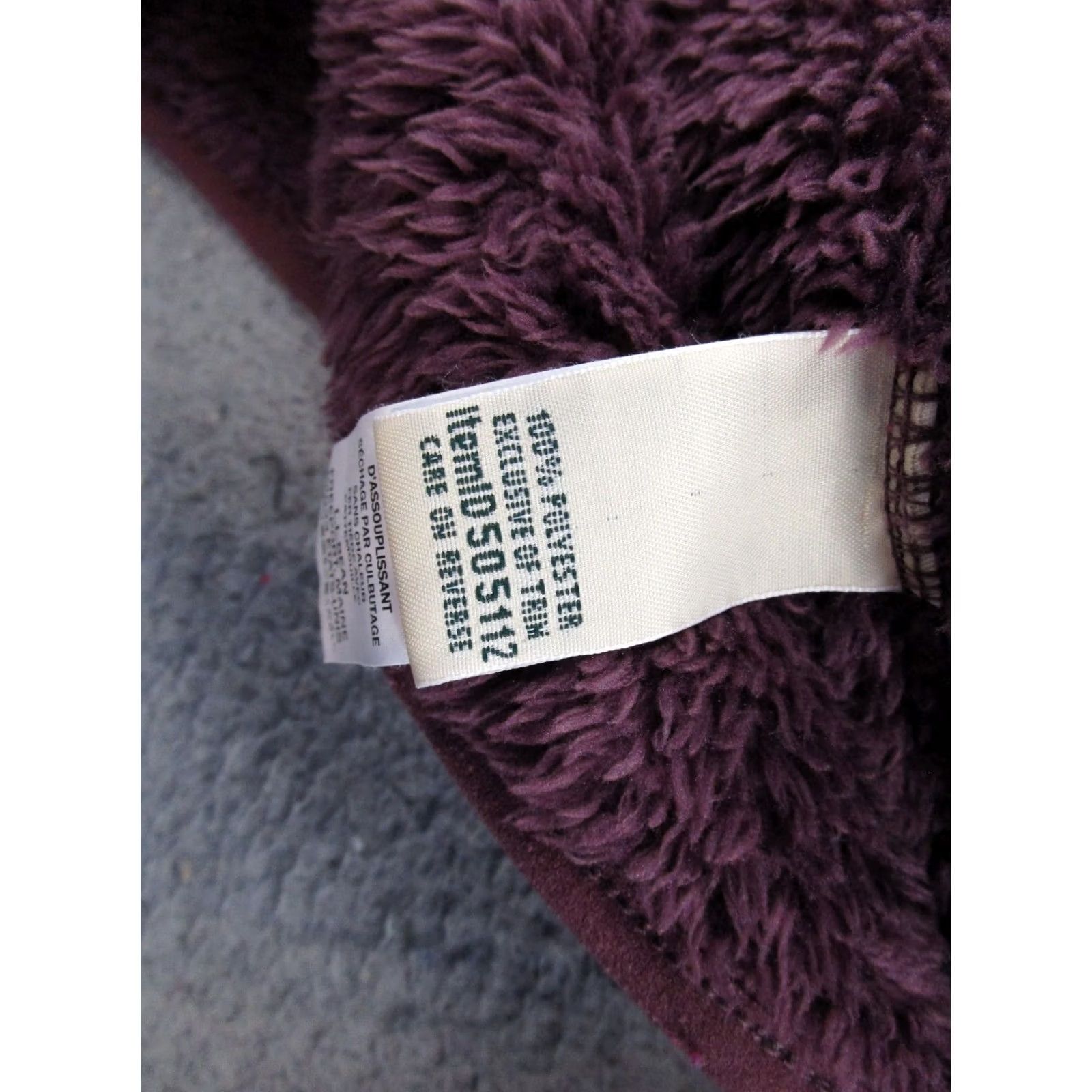 Vintage L.L. Bean Fleece Pullover Sweater Women's XS Purple Long Sleeve Mock Neck Cozy Classic Outdoor Slim Pullover" Size XS / US 0-2 / IT 36-38 - 4 Thumbnail