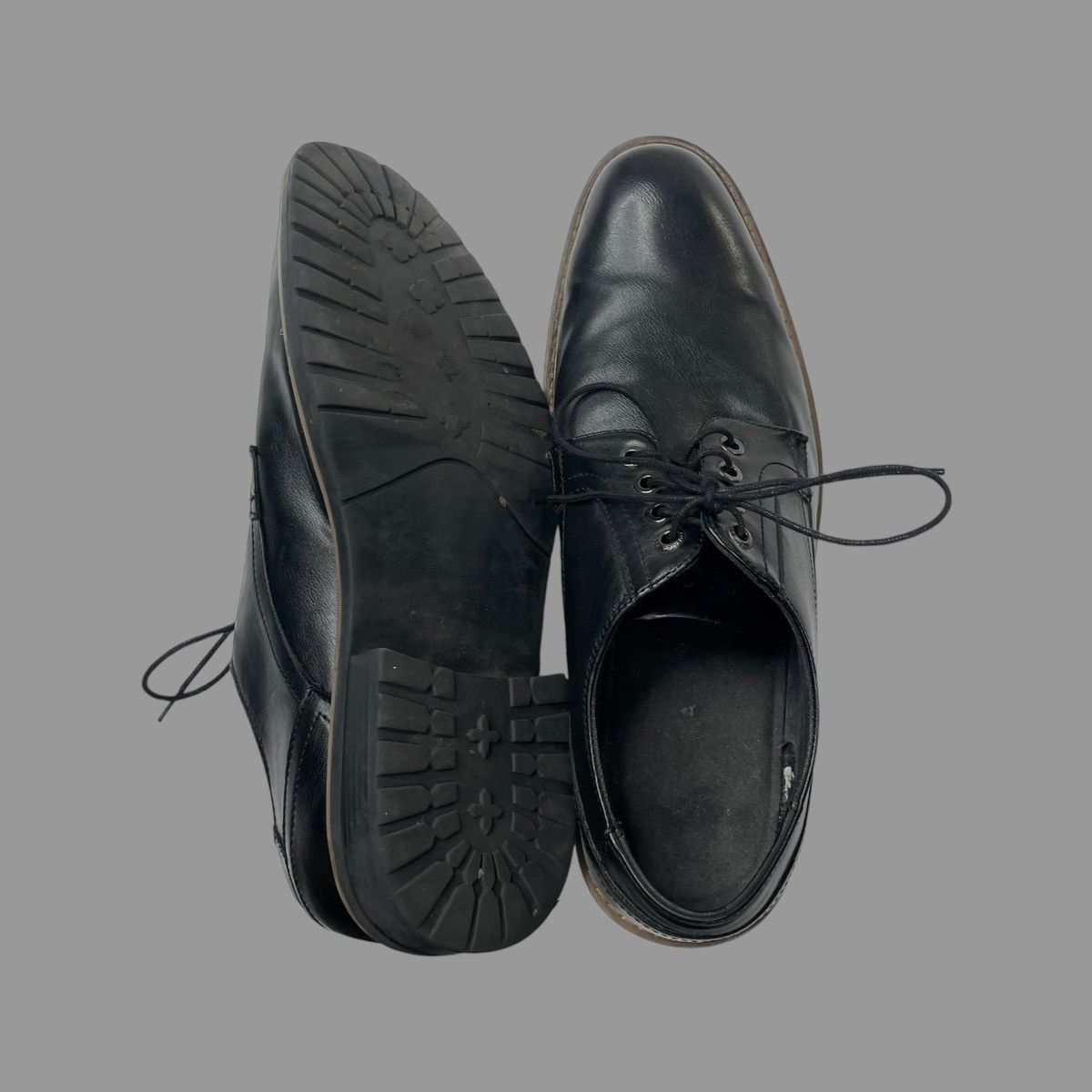 Vintage Vintage 90s leather derbys Size US 10.5 / EU 43-44 - 6 Thumbnail