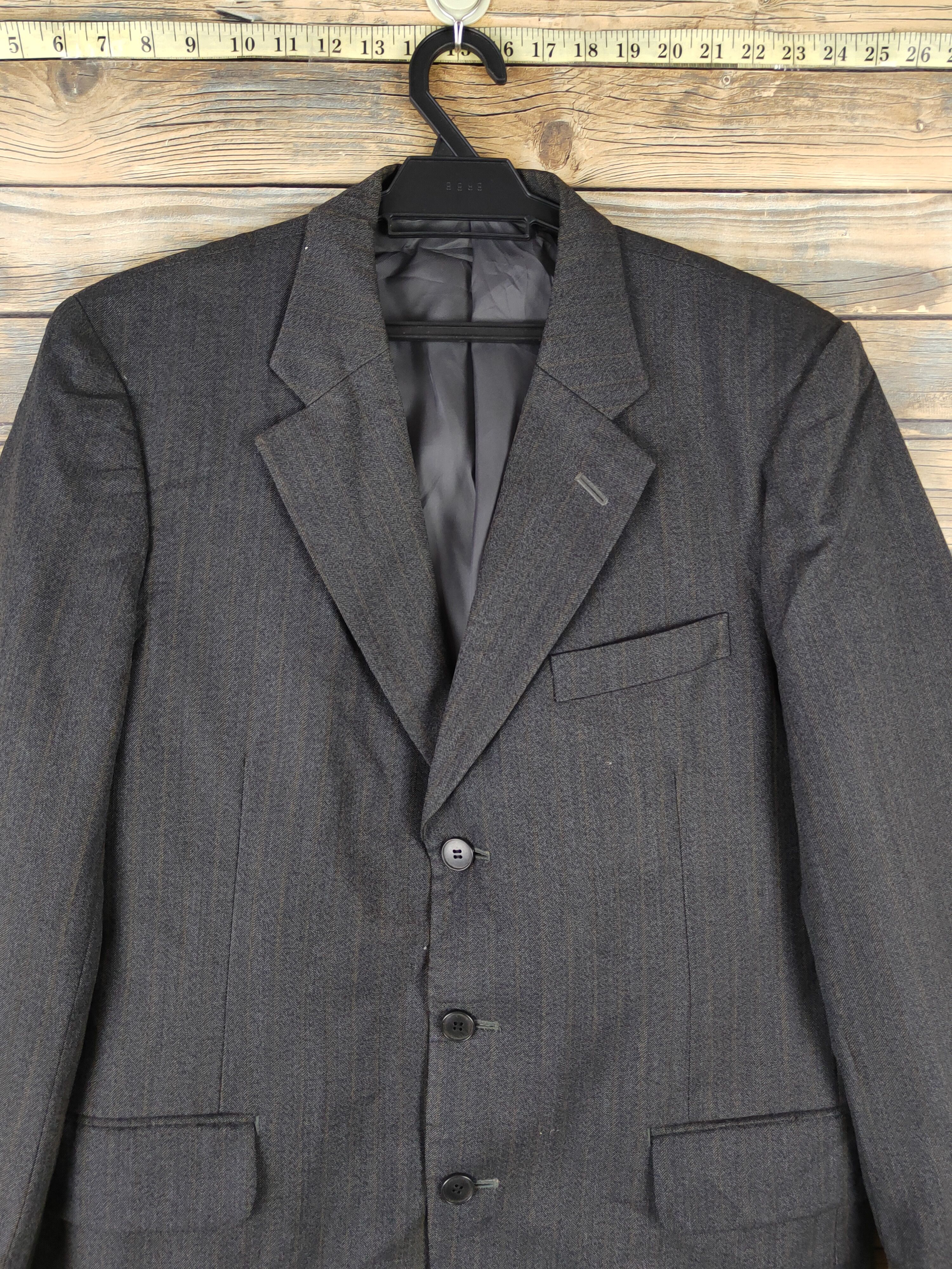 Japanese Brand × Vintage Very rare One Week Black Blazers (Vintage Stuff) Size US M / EU 48-50 / 2 - 2 Thumbnail