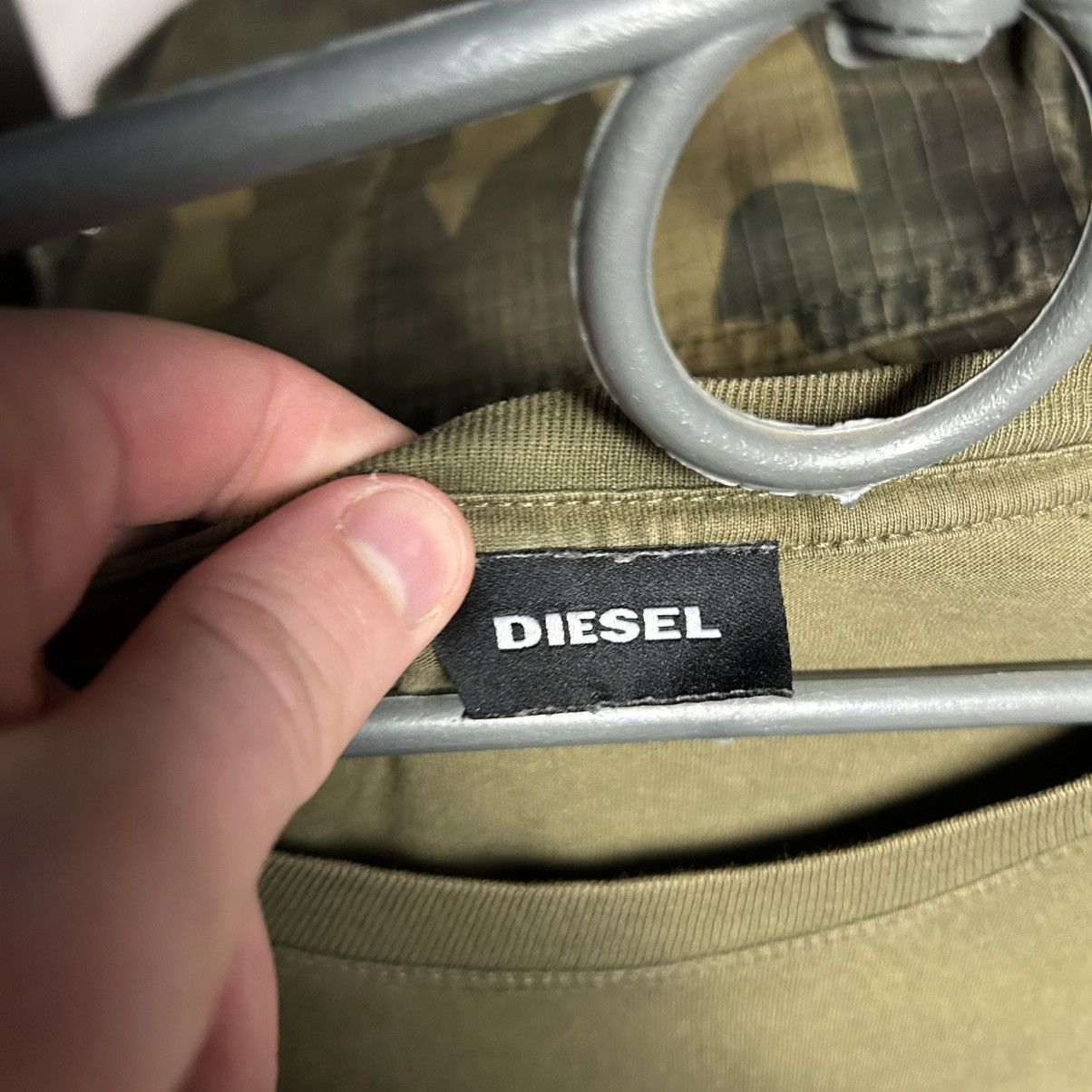 Diesel Designer Diesel Big Logo y2k opium streetwear tee size L Size US L / EU 52-54 / 3 - 4 Thumbnail