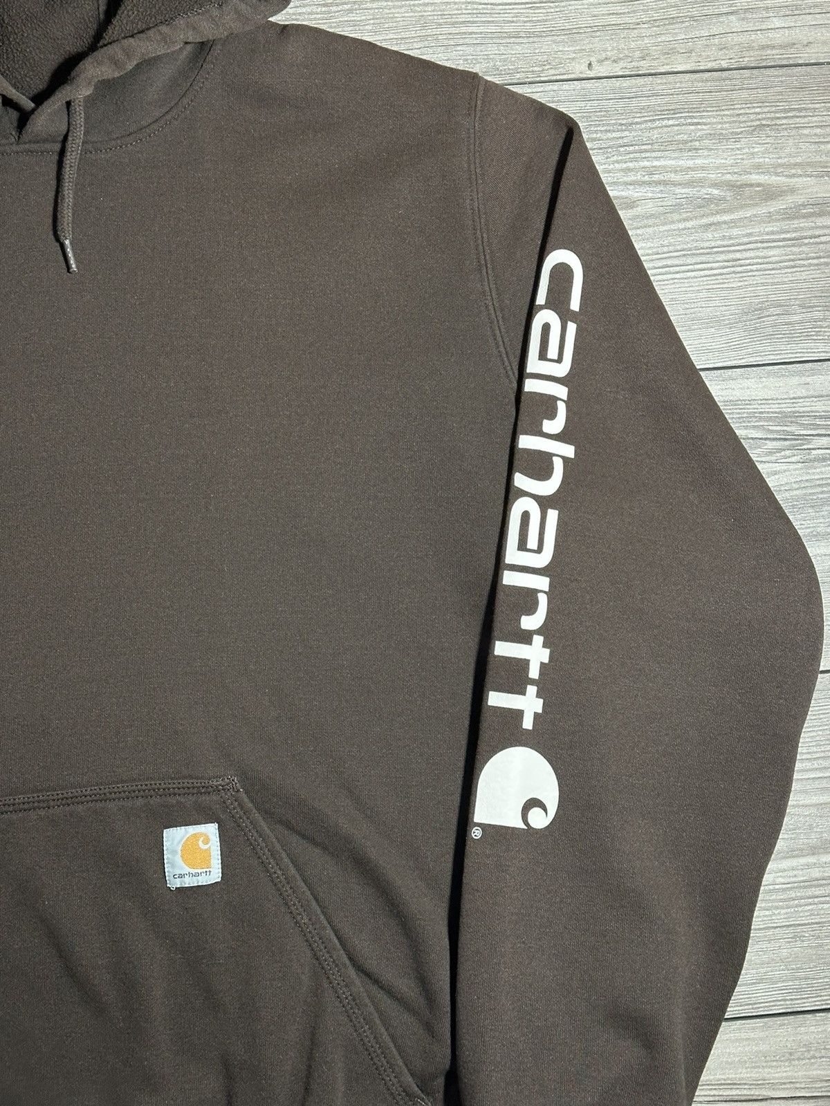 Carhartt Carhartt Sleeve Logo Hoodie Size US XL / EU 56 / 4 - 2 Thumbnail
