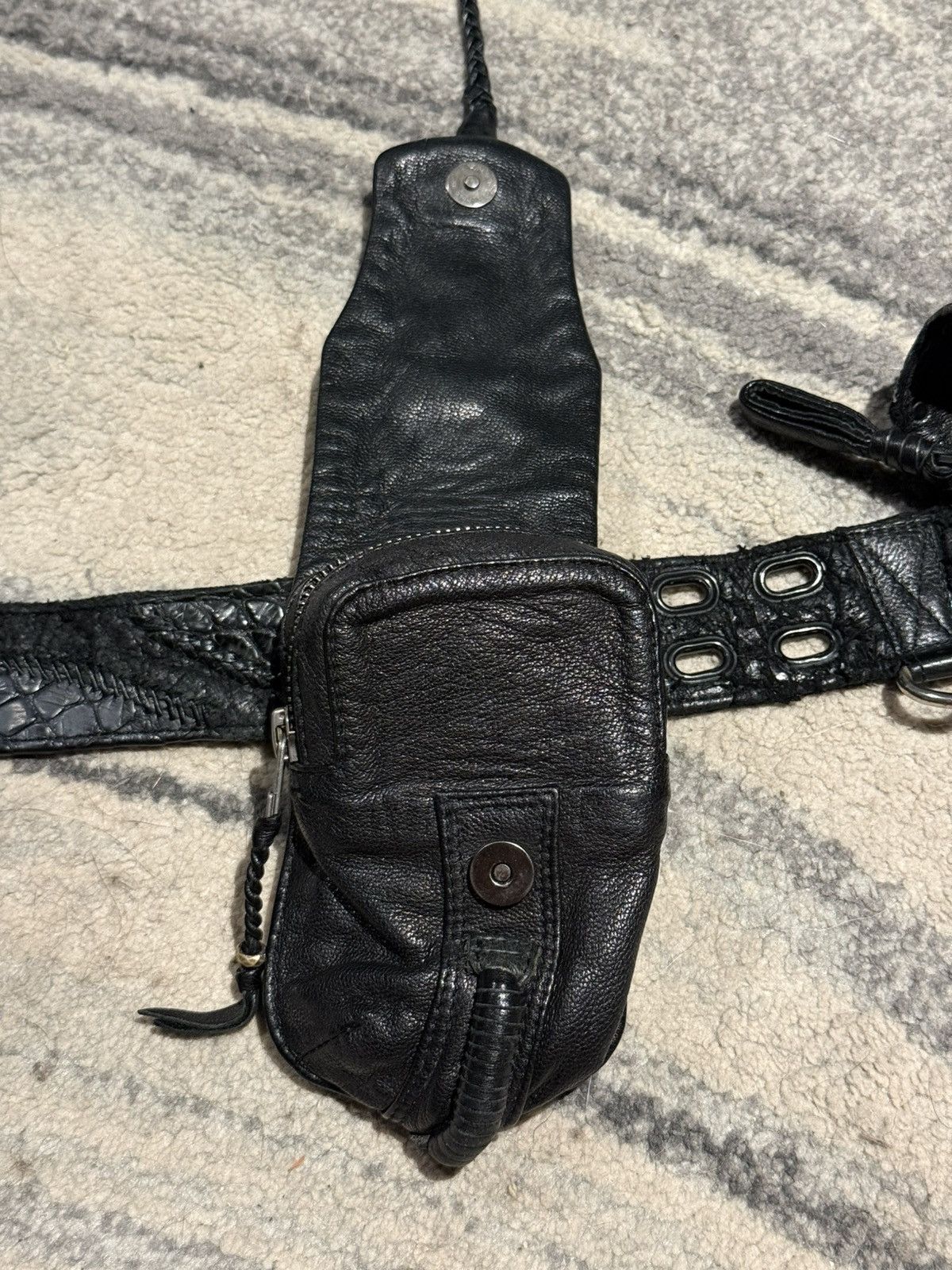 KMRii KMRii Belt Bag Crocodile Size ONE SIZE - 11 Thumbnail