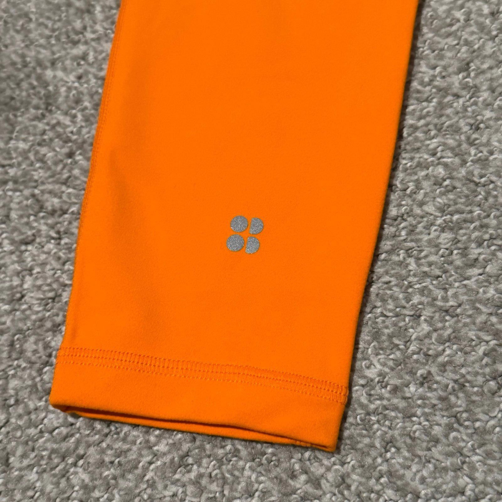 Designer Sweaty Betty Super Soft Leggings - Vibrant Lively Orange, XS Size 26" / US 2 / IT 38 - 5 Thumbnail