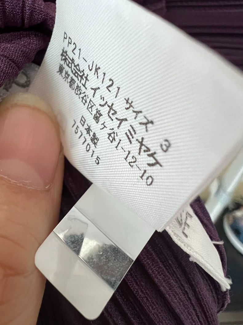 Issey Miyake issey miyake size:3 Purple coat 2506-Nextarrow Size XXS / US 00 / IT 34 - 4 Thumbnail