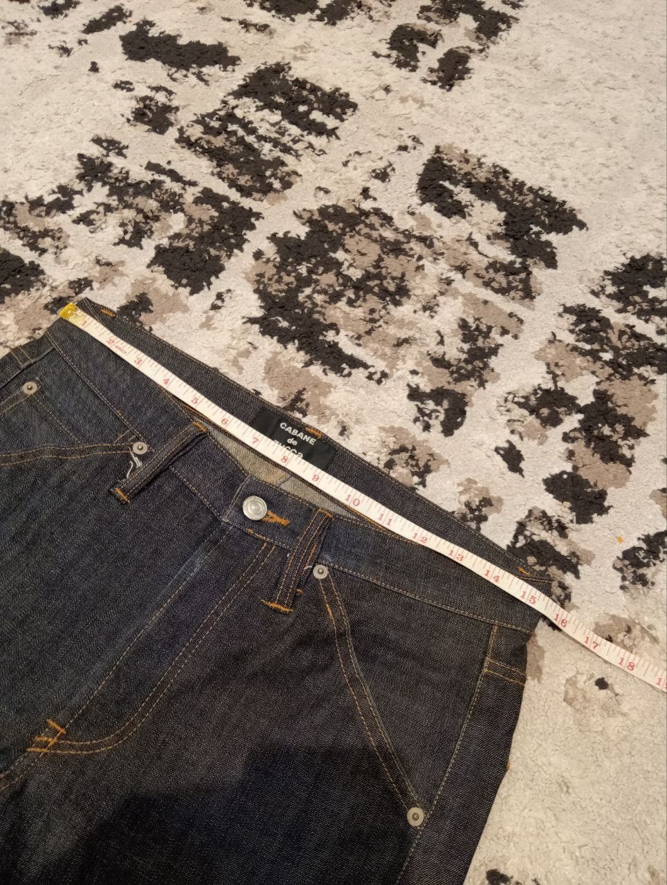 Issey Miyake Vintage Cabane de Zucca Issey Miyake Ankle Button Jeans Size US 31 - 12 Thumbnail