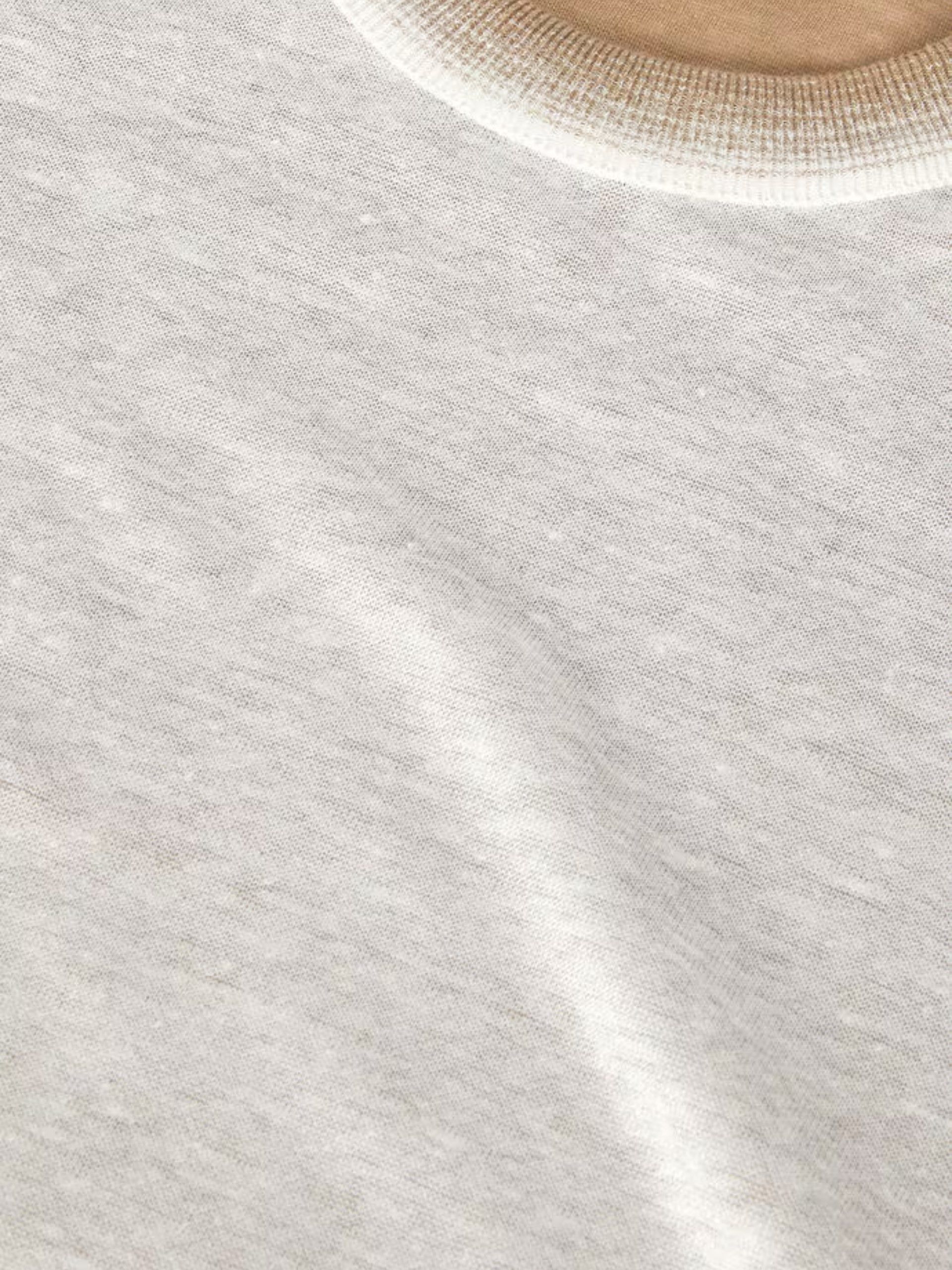 Loro Piana o1w1db10125 FAN8927 Siwo T-Shirt in Beige Size US M / EU 48-50 / 2 - 7 Thumbnail