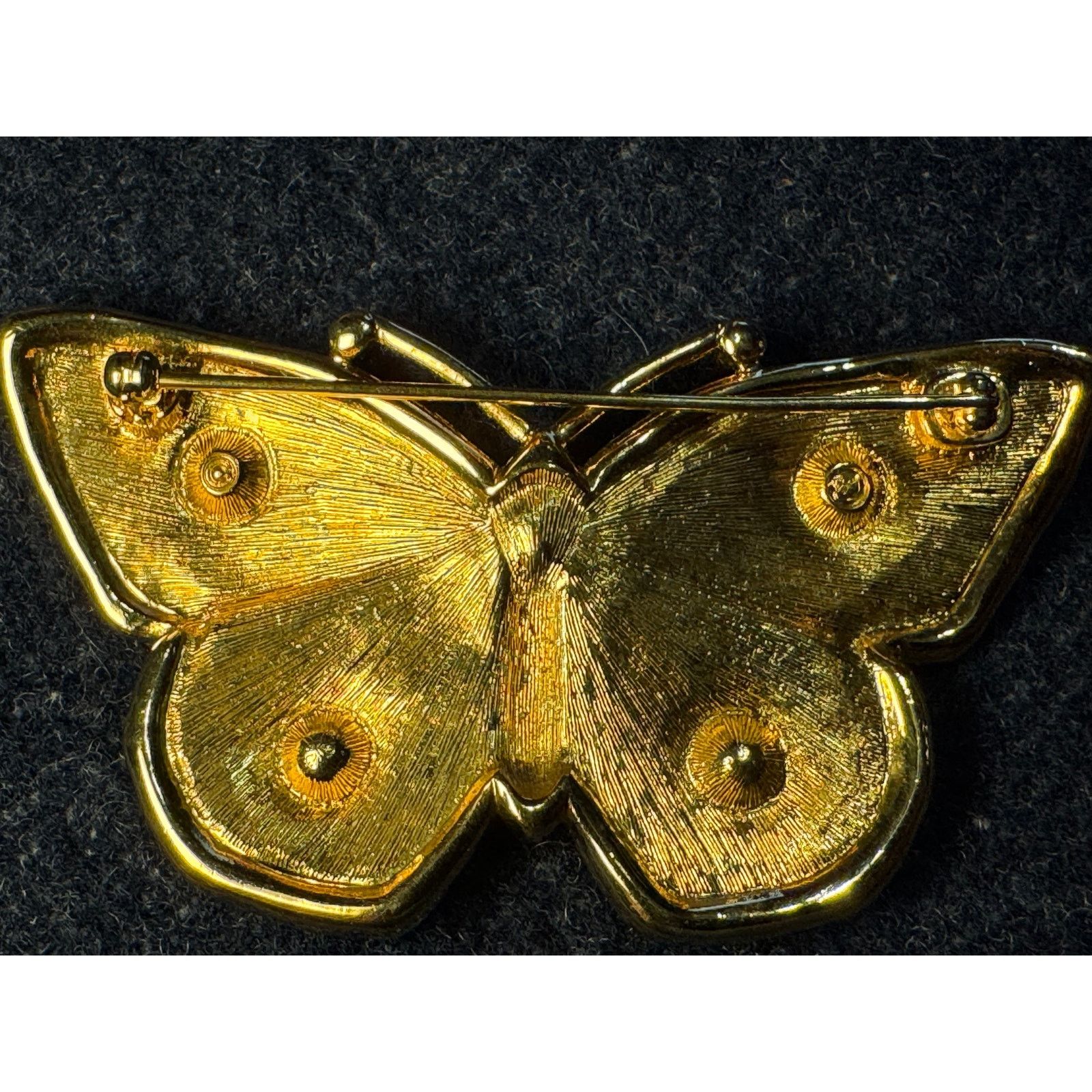 Swarovski Swaroski Green Blue Yellow Enamel Butterfly Brooch Size ONE SIZE - 6 Thumbnail
