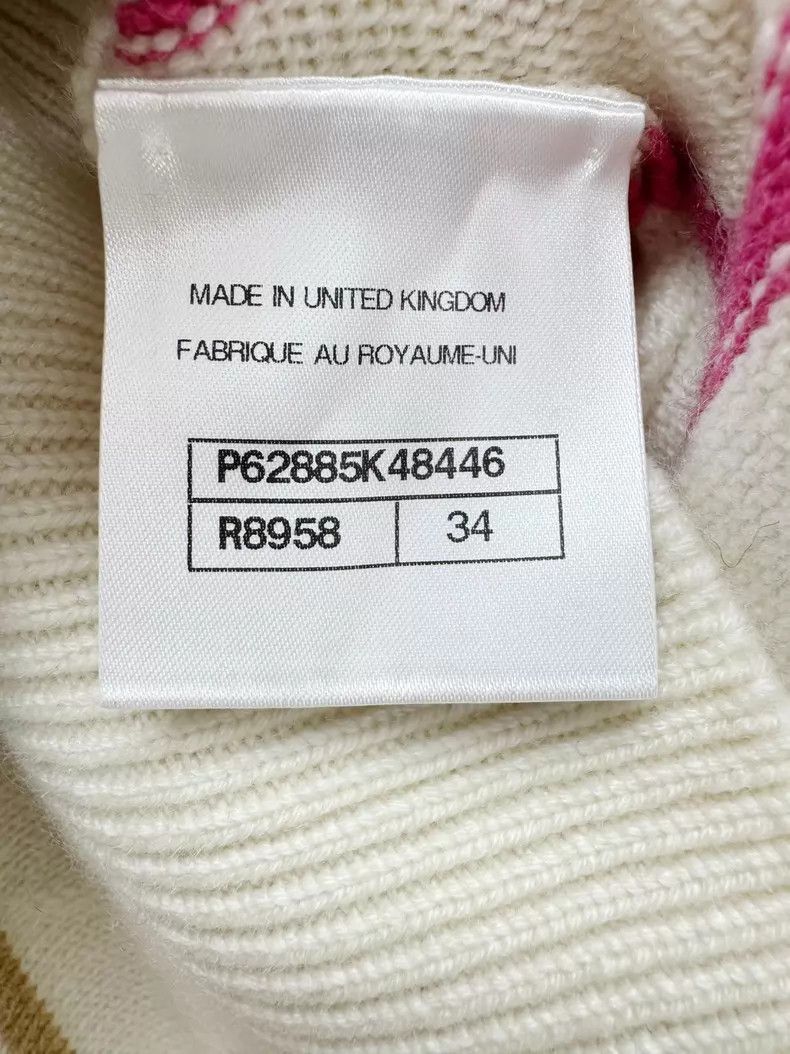 Chanel Chanel Striped cashmere sweater Size XXS / US 00 / IT 34 - 5 Thumbnail