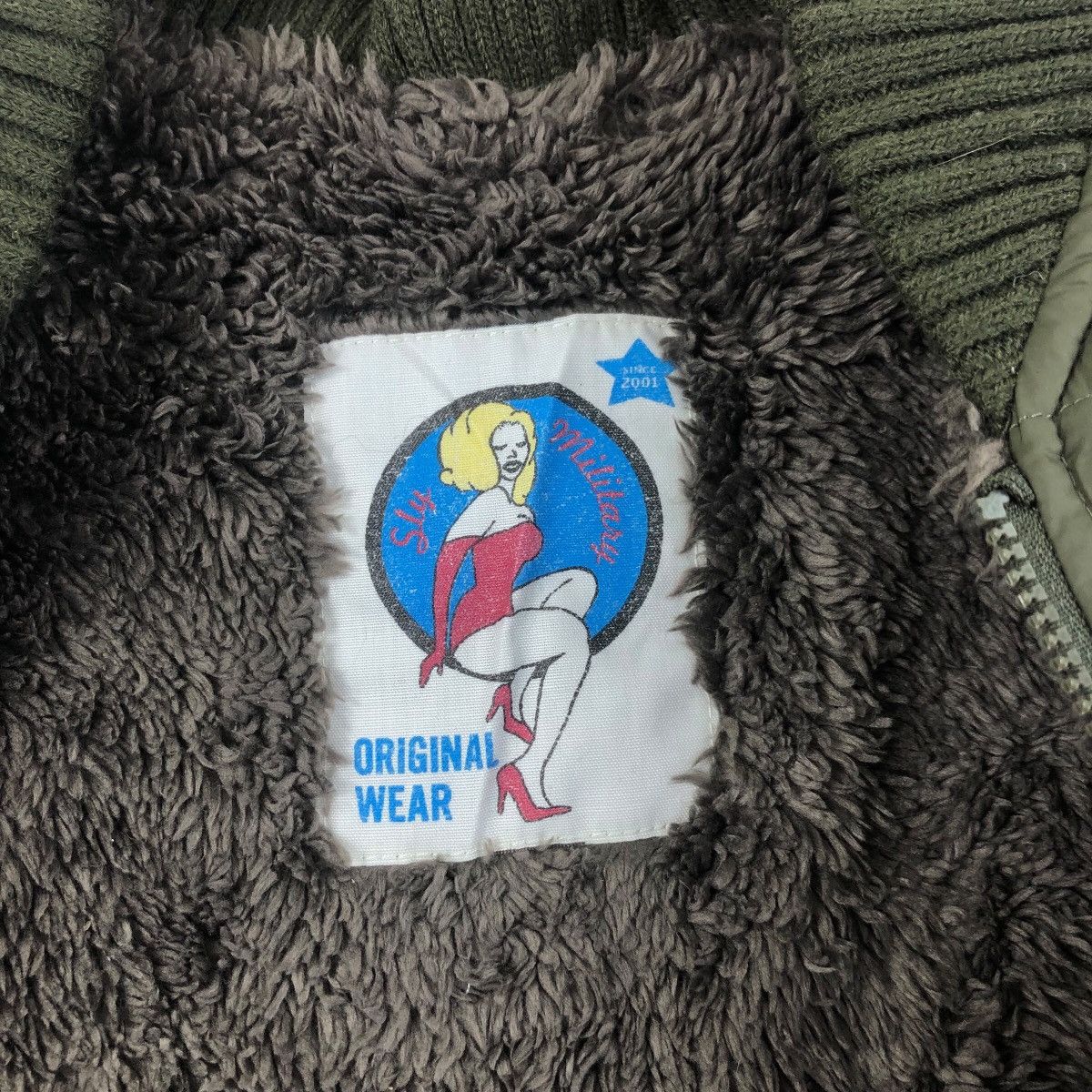 SLY SLY MILITARY USAF Inner Fur Jacket Size US M / EU 48-50 / 2 - 3 Thumbnail