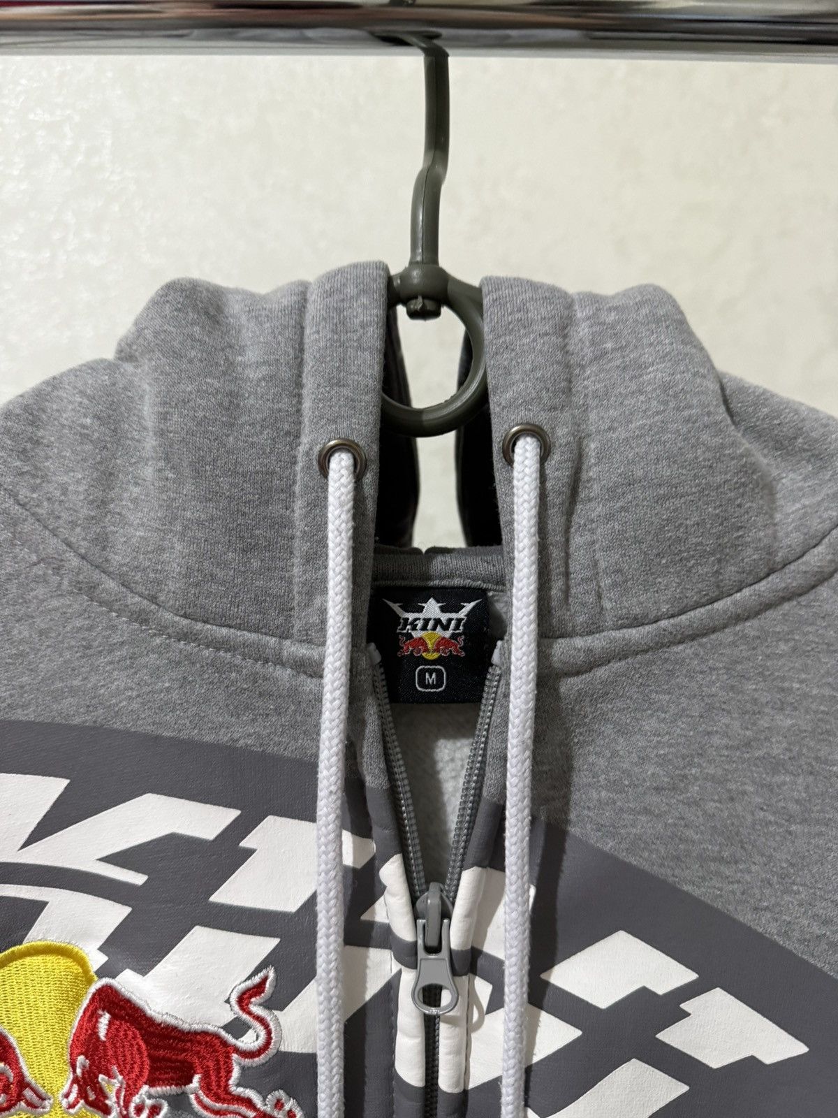 RED BULL KING RACING KTM ZIP HOODIE MOTORRAD JACKET HOODED