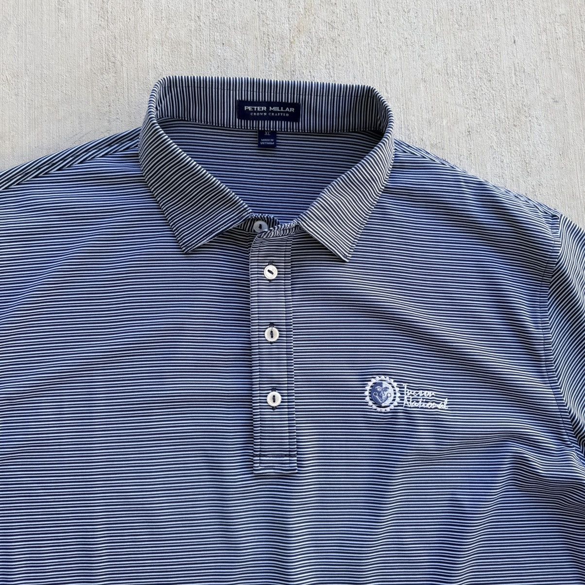 Peter Millar Peter Millar Crown Crafted Polo Shirt Men Size XL Striped Size US XL / EU 56 / 4 - 2 Thumbnail