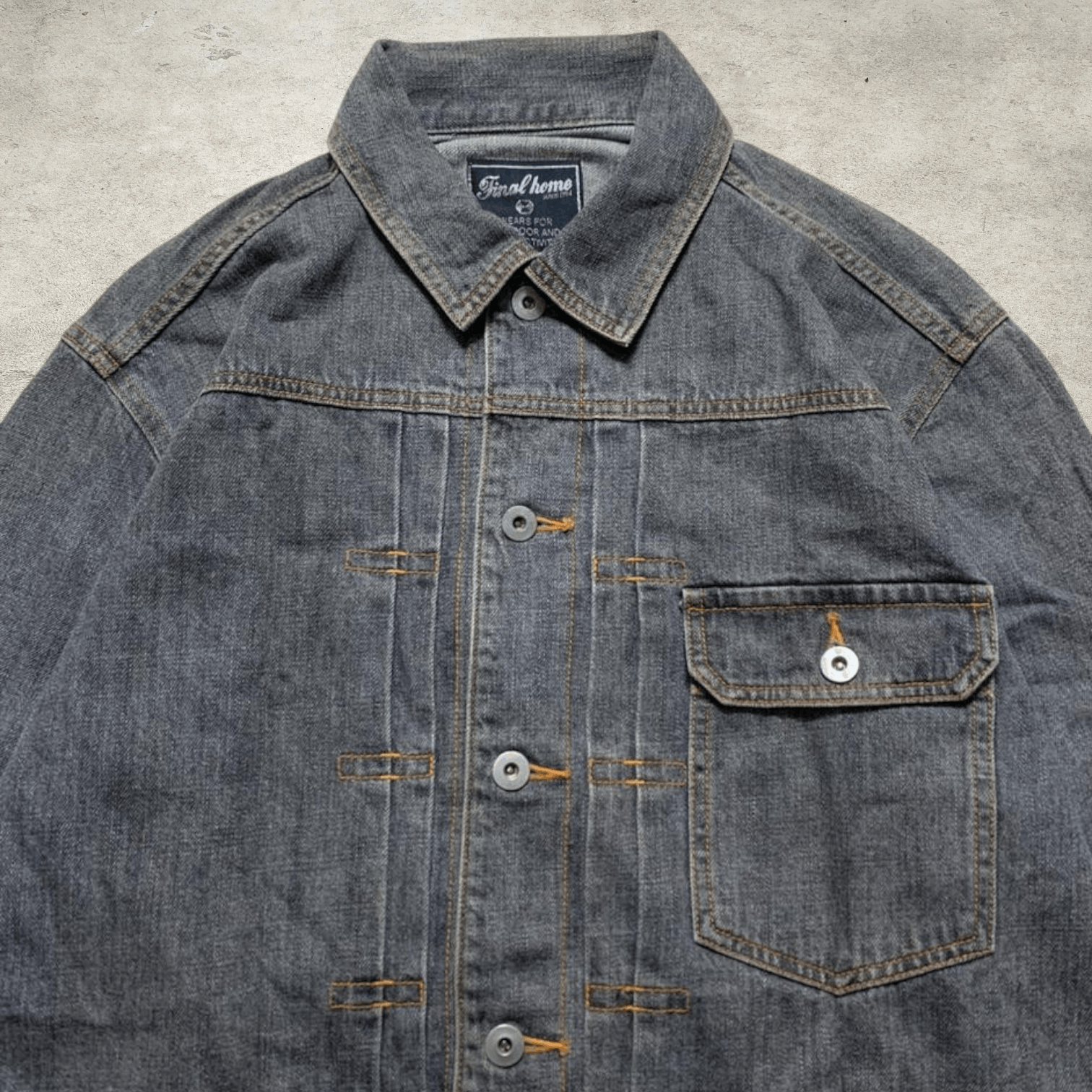 Final Home Final Home Selvedge Jacket by Issey Miyake 2000s Size US M / EU 48-50 / 2 - 4 Thumbnail
