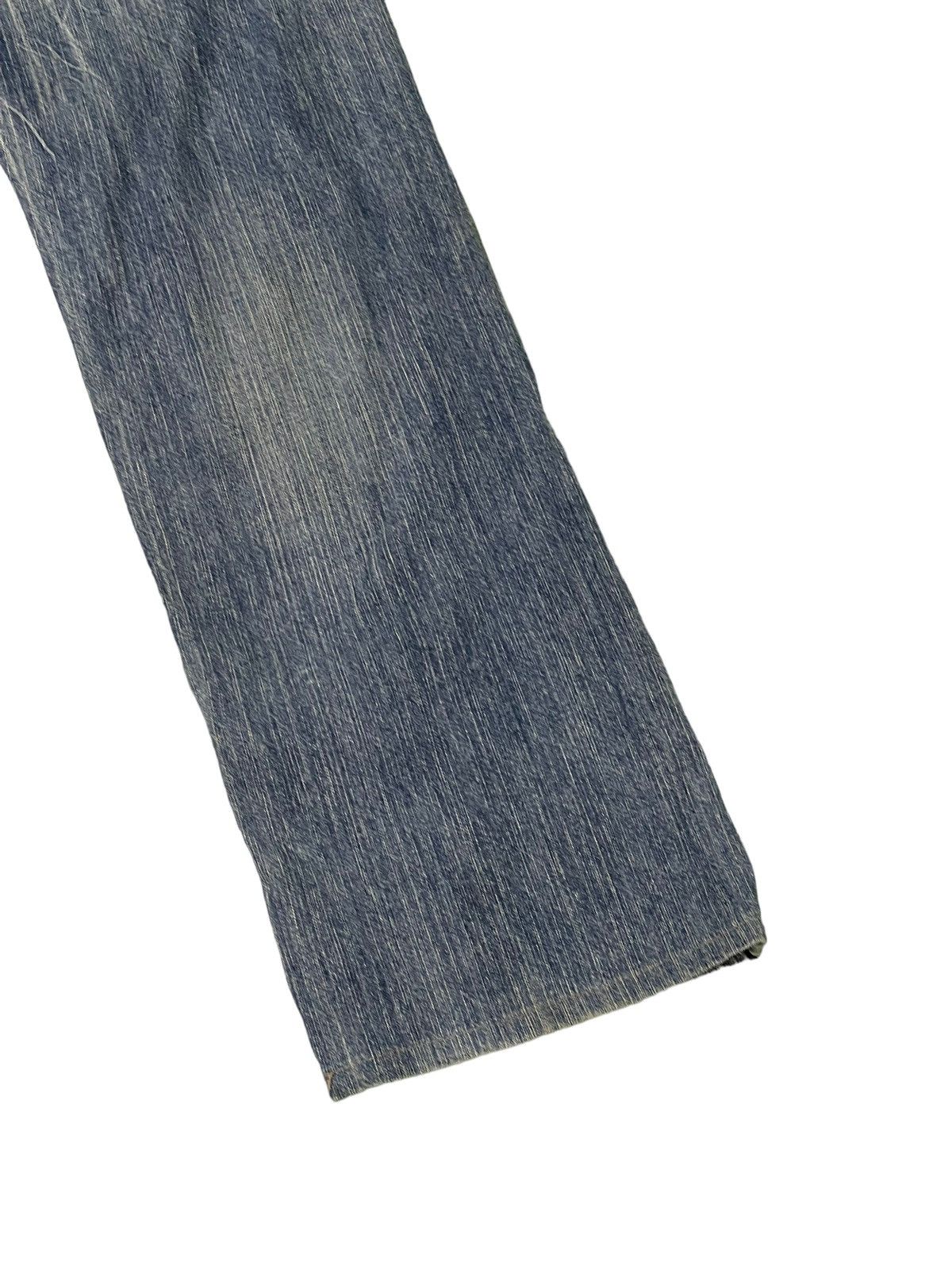 Le Grande Bleu (L.G.B.) Distress Jeans Edwin Japan Faded Regular Fit 7🟦6 Size US 33 - 13 Thumbnail