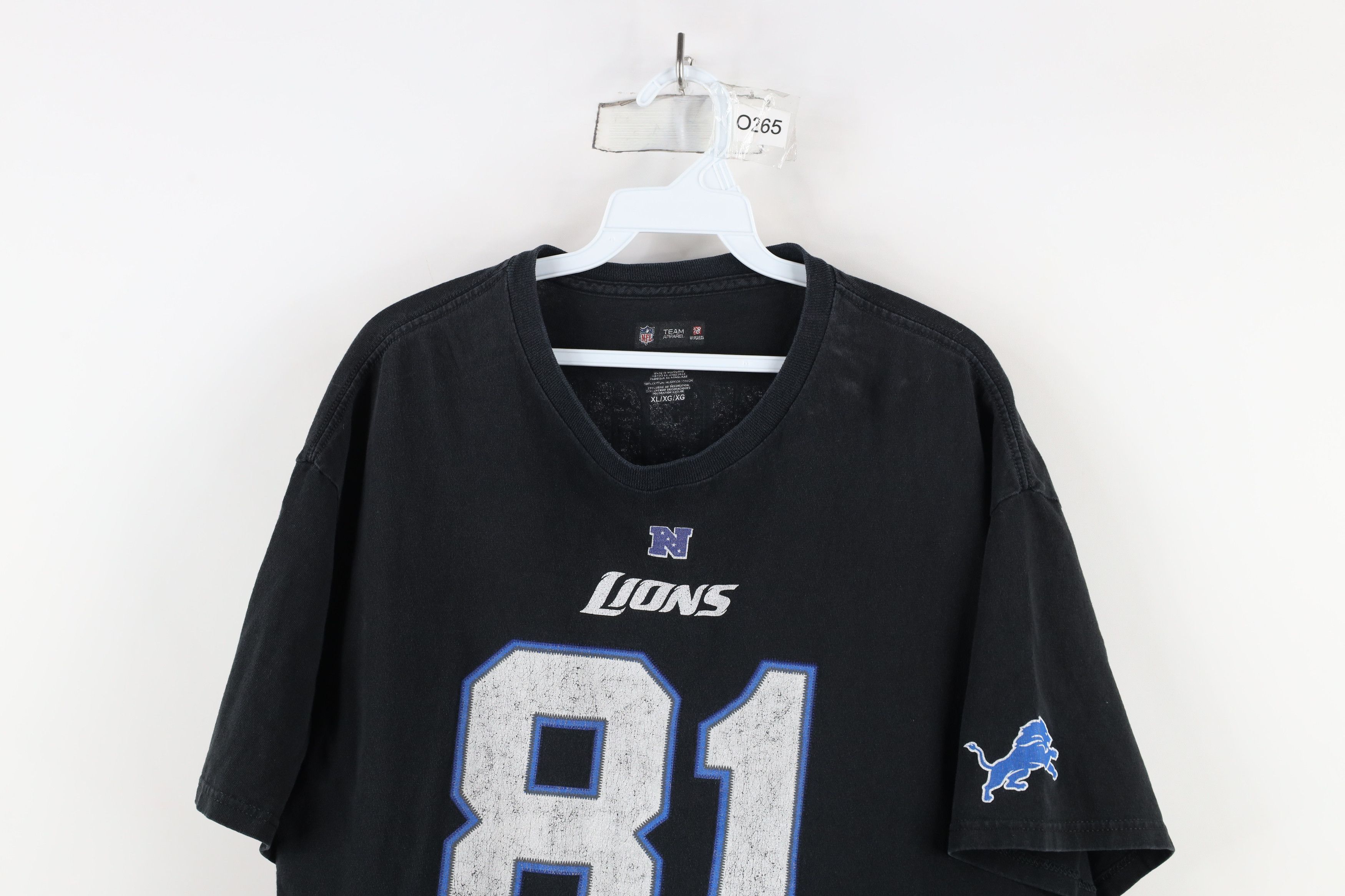 Vintage Vintage NFL Johnson Jr Detroit Lions Football Jersey T-Shirt Size US XL / EU 56 / 4 - 2 Thumbnail