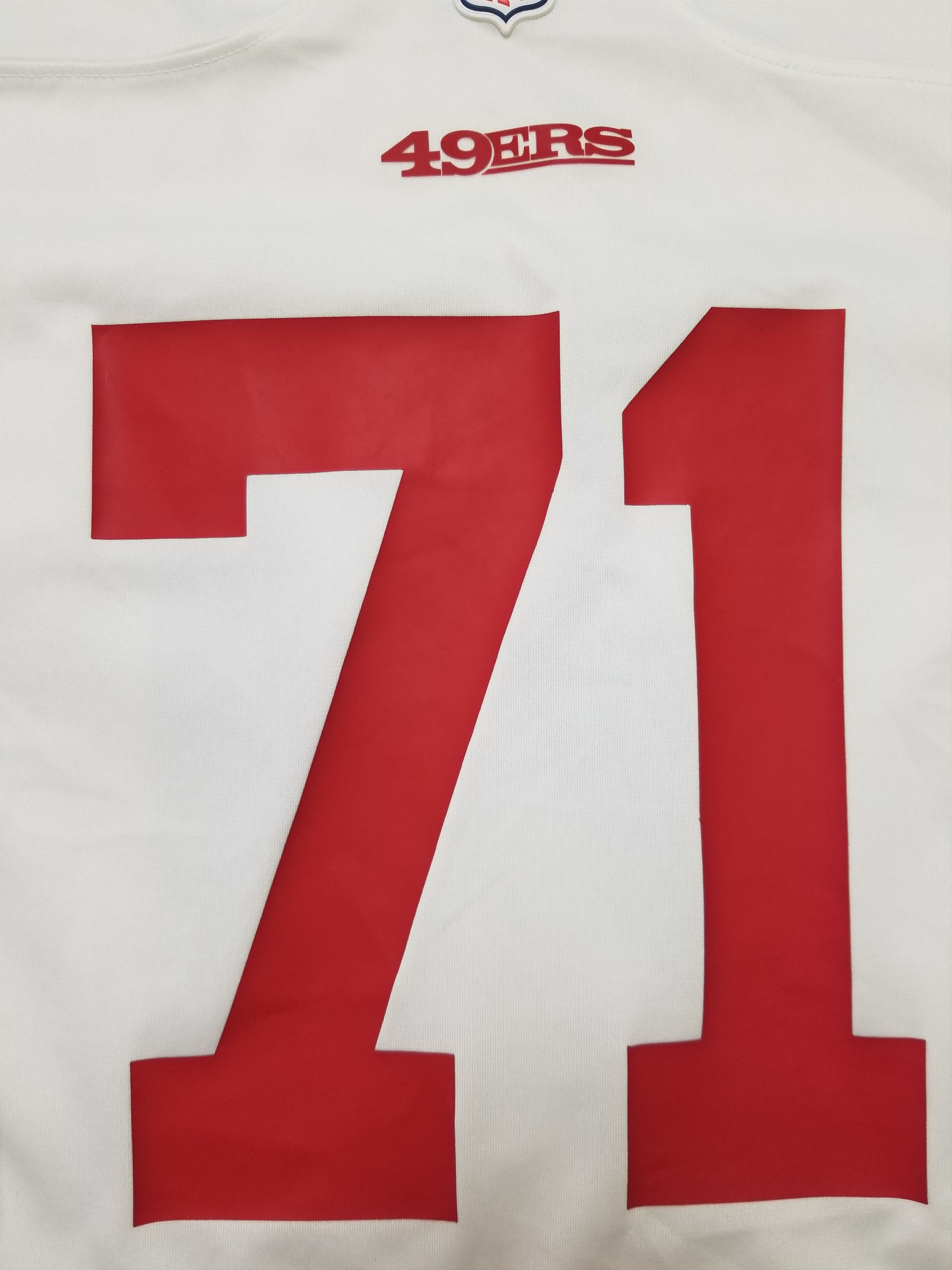 Nike San Francisco 49ers Williams #71 NFL Road Game Jersey Size US XL / EU 56 / 4 - 20 Thumbnail