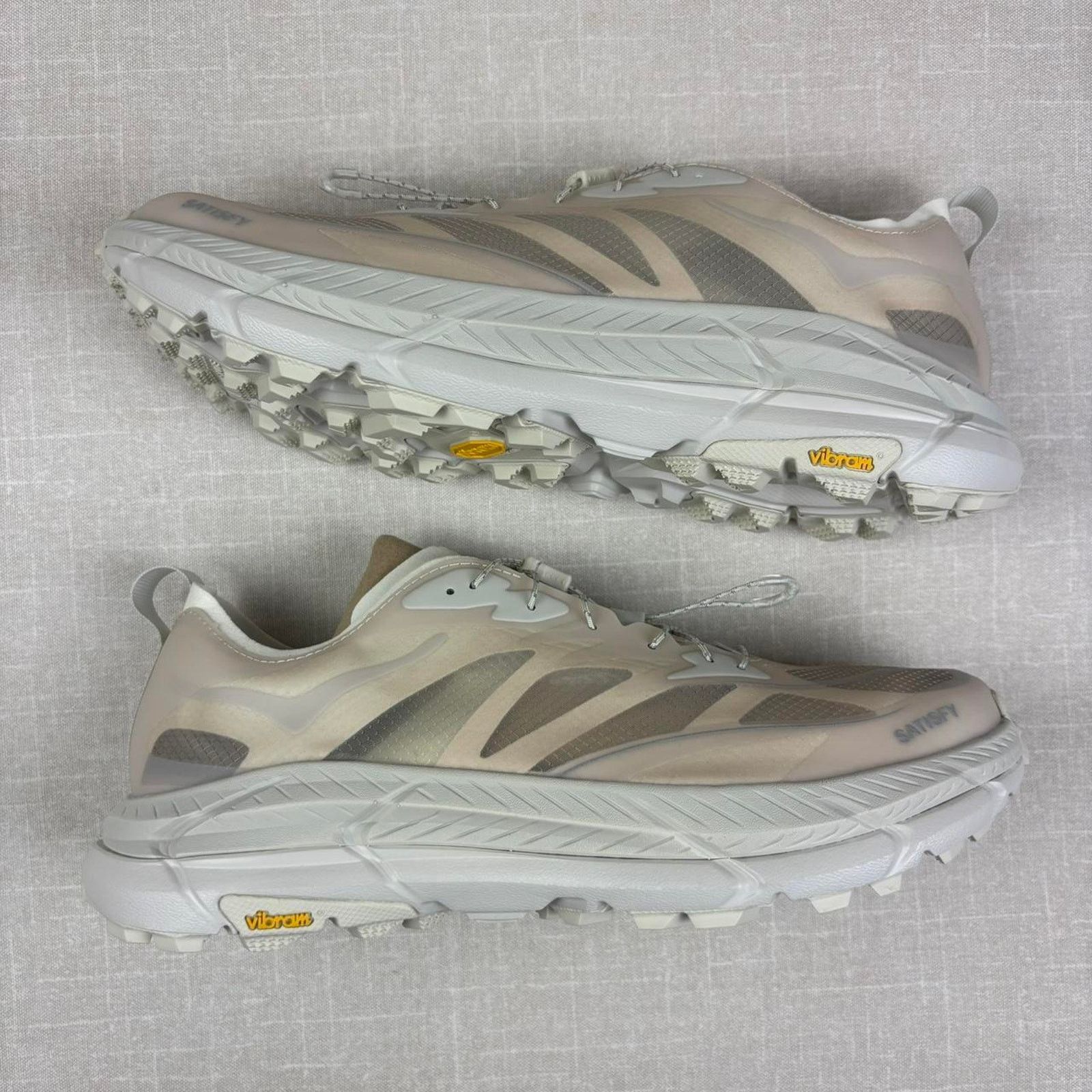 Hoka 2024 Hoka One One Mafate Speed 4 Lite “Satisfy Bone” 10.5M Size US 10.5 / EU 43-44 - 2 Thumbnail