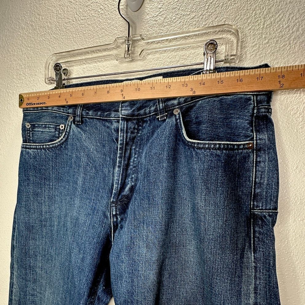 Other NWOT Christian Dior 01 Med Wash Button Boyfriend Jeans 10 Size 32" / US 10 / IT 46 - 14 Thumbnail