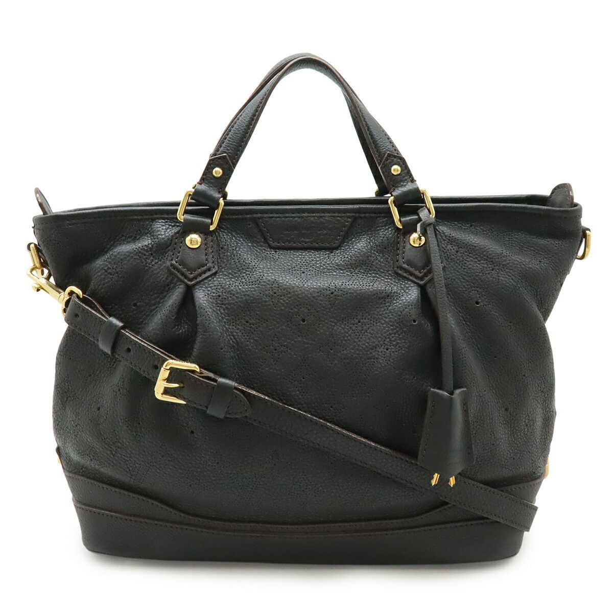 Louis Vuitton Louis Vuitton Mahina 2way Bag Leather Shoulder Bag M93177 DUTY FREE for USA