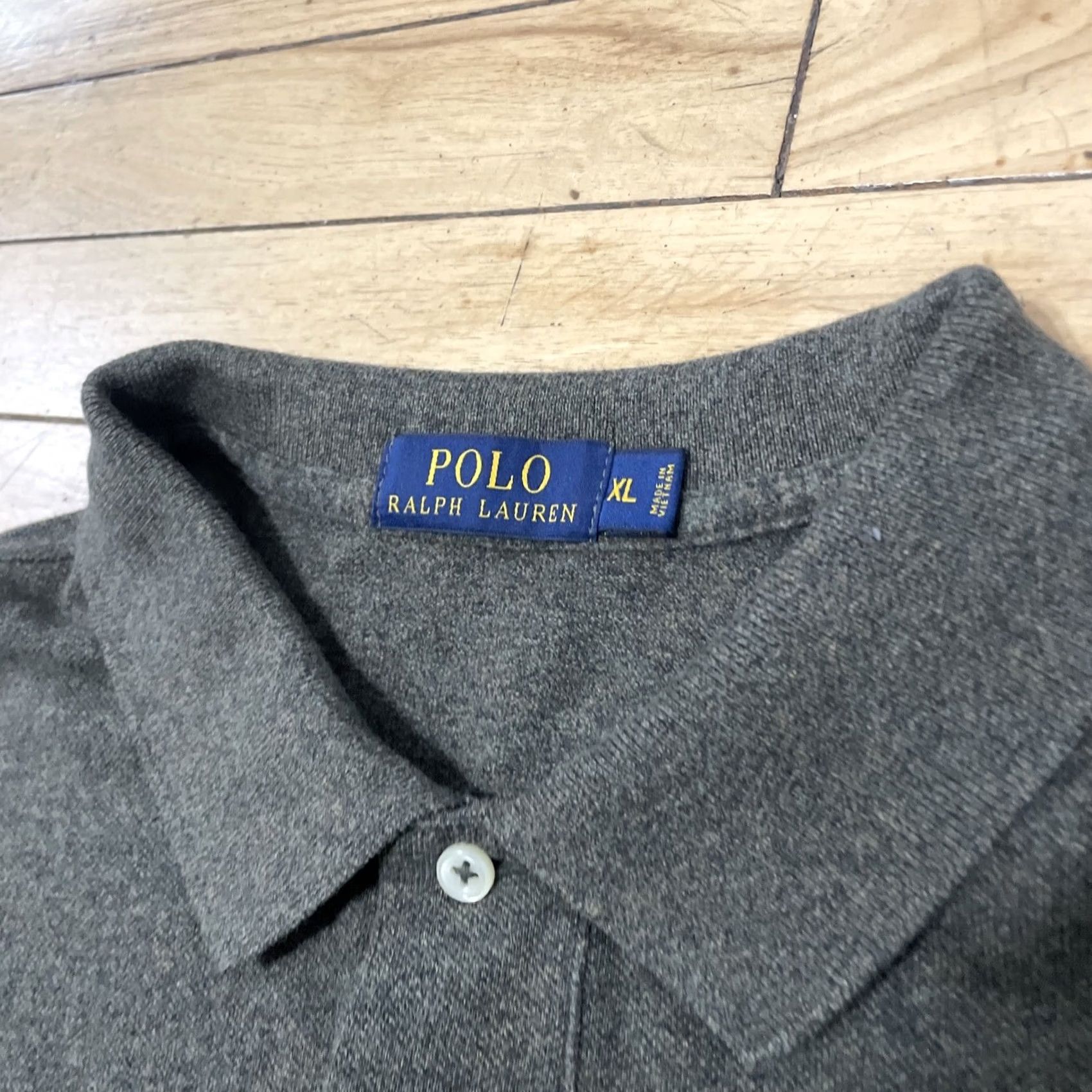 Polo Ralph Lauren Polo Ralph Lauren Rugby Shirt Long Sleeve Polo Gray Orange Logo XL Men Size US XL / EU 56 / 4 - 5 Thumbnail