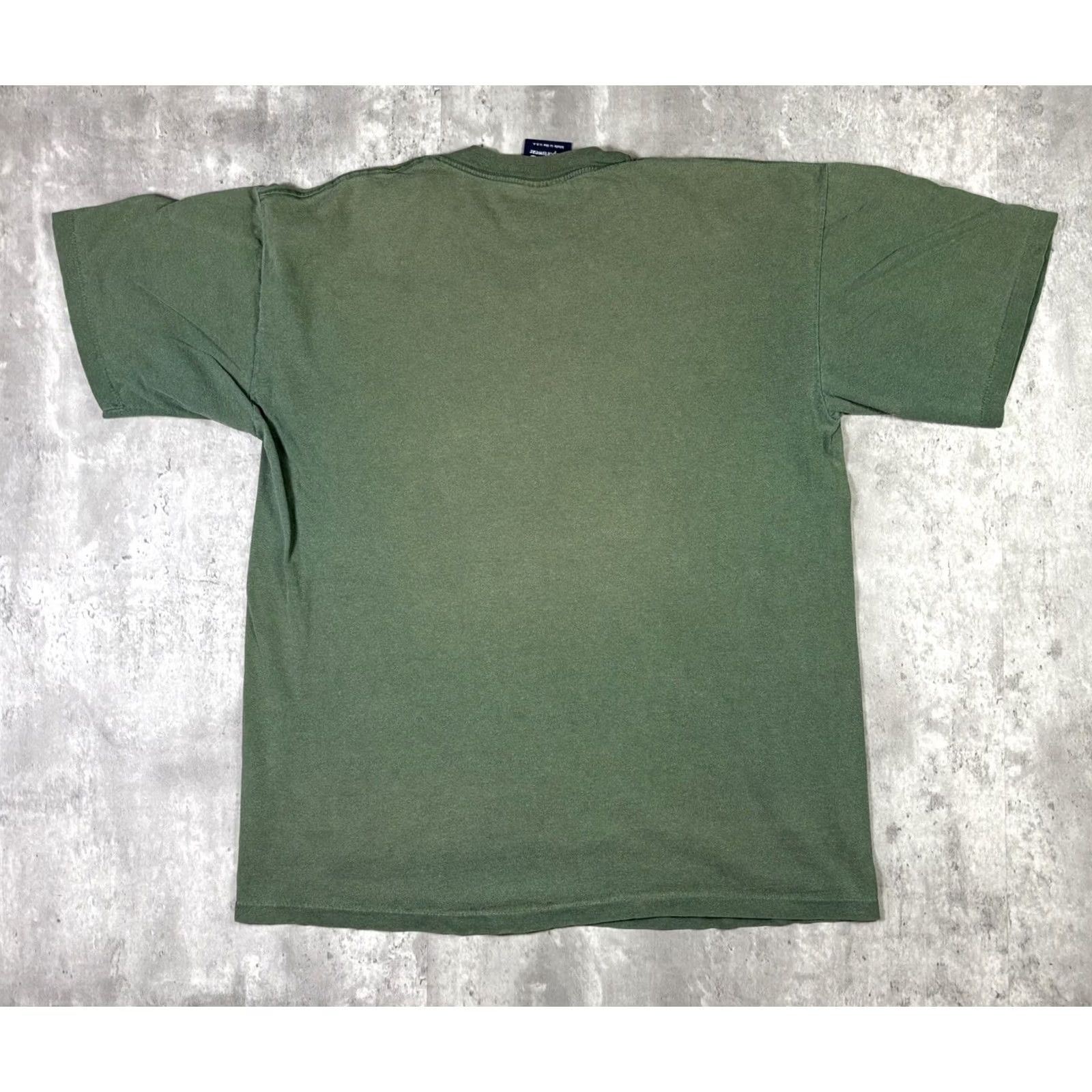 Fruit Of The Loom VINTAGE William & Mary College 90s Green T Shirt XL Size US L / EU 52-54 / 3 - 2 Thumbnail