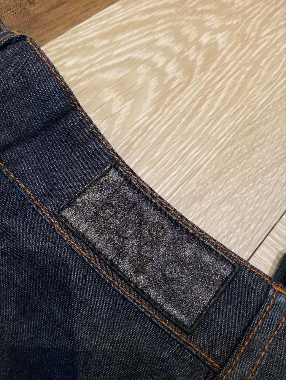 Gucci LUXURY GUCCI COMBINE COTTON SPANDEX STRETCH PANTS Size 26" / US 2 / IT 38 - 16 Thumbnail