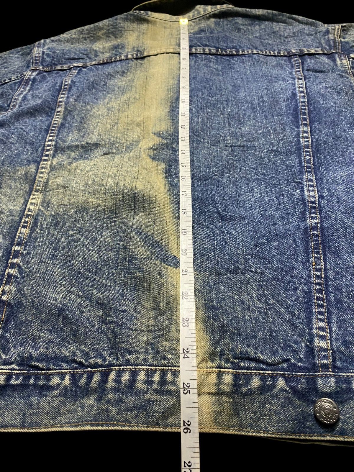 Hope Mac Hope 80s acid wash denim jacket faded accents jacket Size US L / EU 52-54 / 3 - 14 Thumbnail
