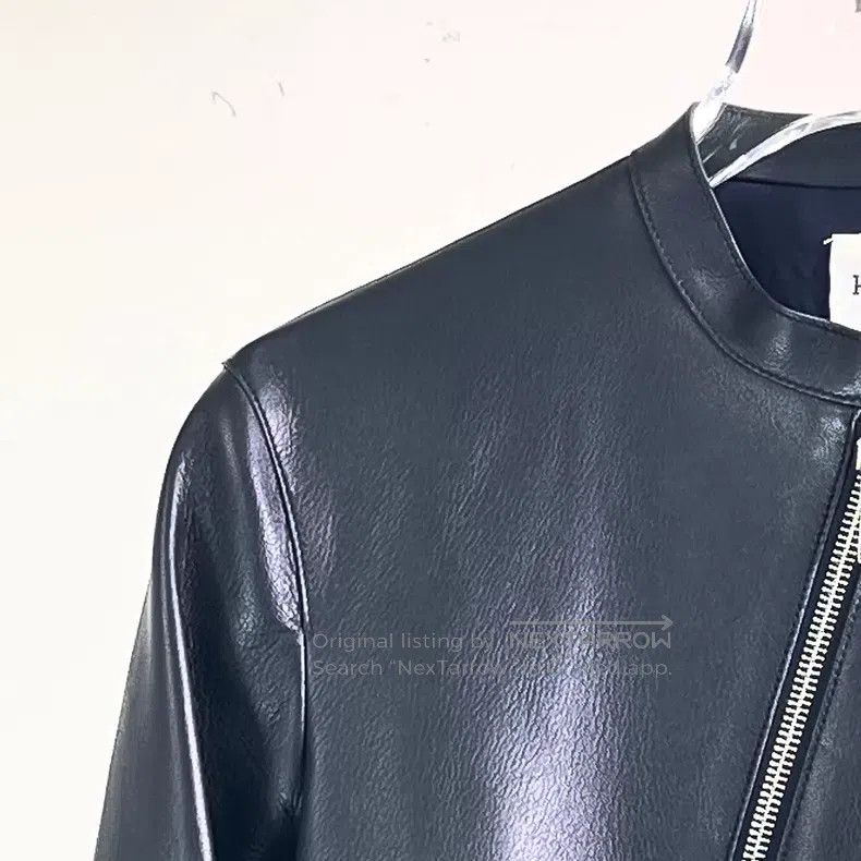 Hermes Hermes Zippered goatskin leather jacket Size XXS / US 00 / IT 34 - 4 Thumbnail