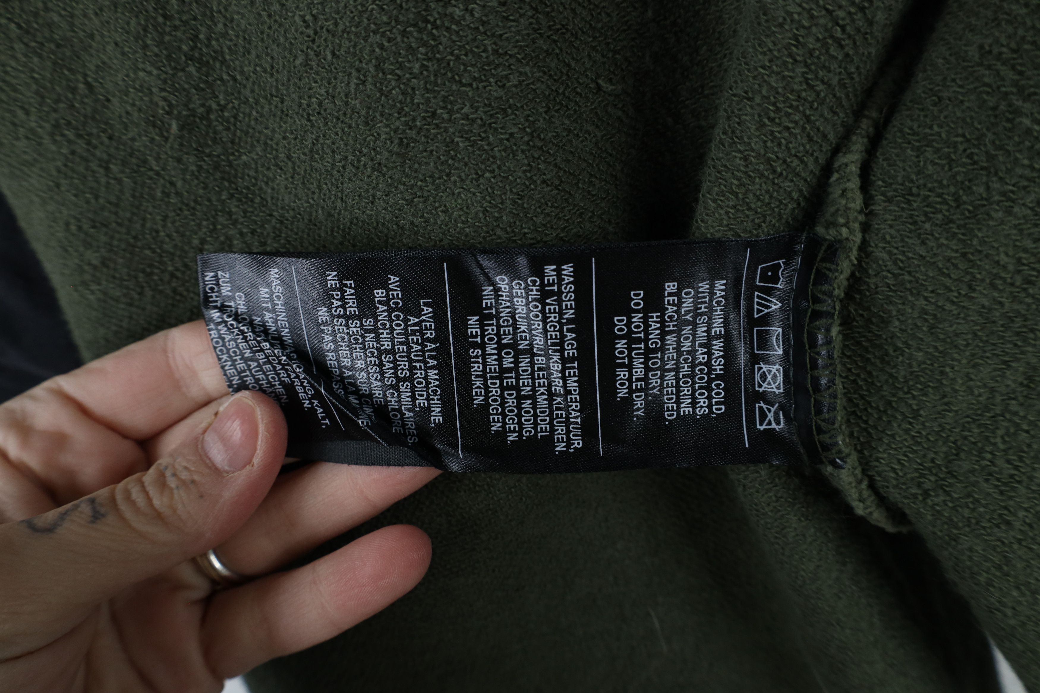 Harley Davidson × Vintage Vintage Y2K Harley Davidson Spell Sleeveless Hoodie Green Size US M / EU 48-50 / 2 - 11 Thumbnail
