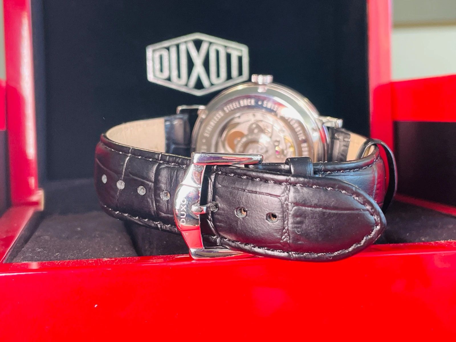 Other Rare DUXOT Sterling Silver Auto Watch #01/55 Size ONE SIZE - 4 Thumbnail