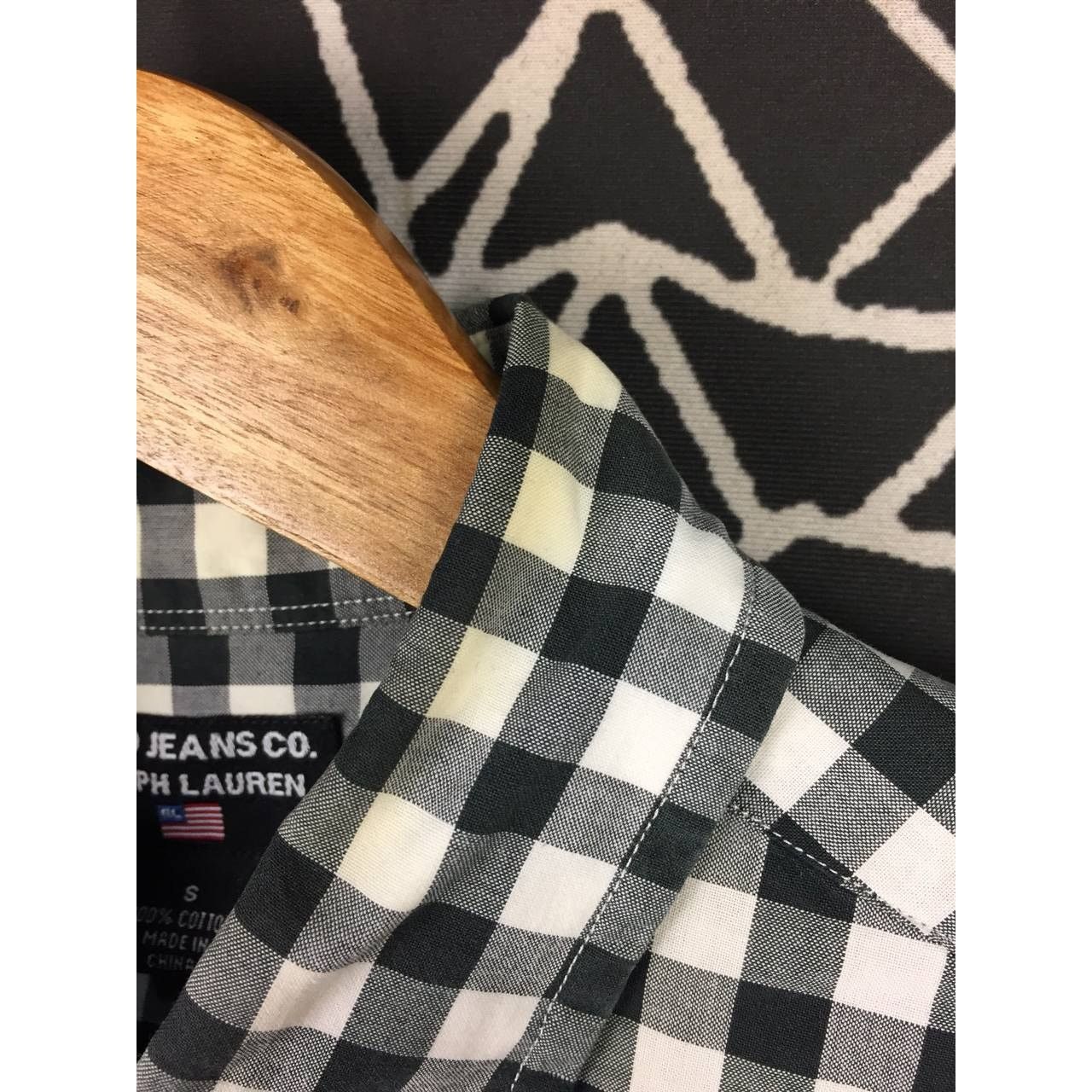 Polo Ralph Lauren × Ralph Lauren × Vintage Vtg Ralph Lauren Polo Jeans Co. Gingham Button Up Shirt Size US S / EU 44-46 / 1 - 5 Thumbnail
