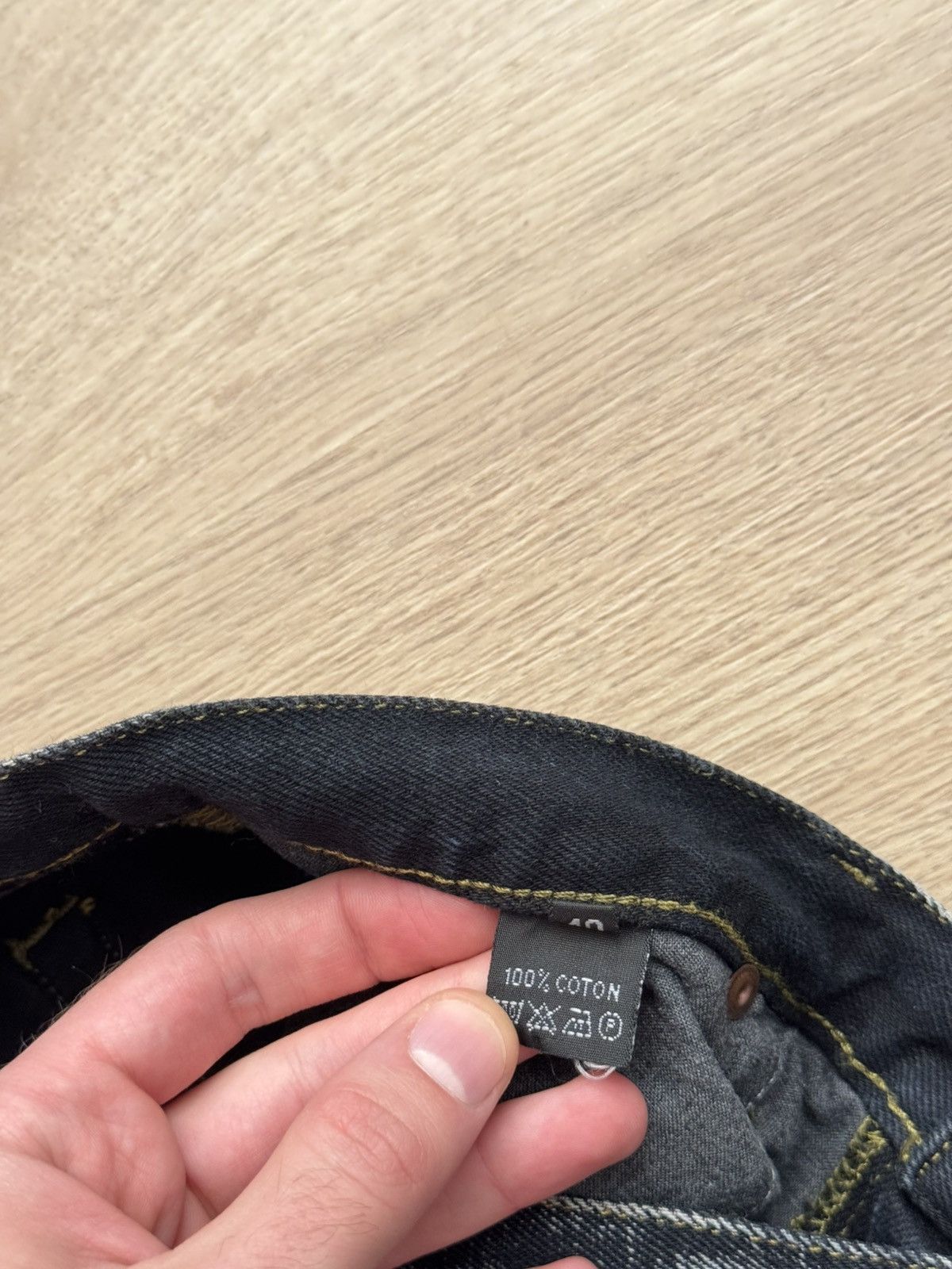 Japanese Brand Vintage Avant Garde Japanese Archival y2k Bootcut Pants Size 27" / US 4 / IT 40 - 6 Thumbnail