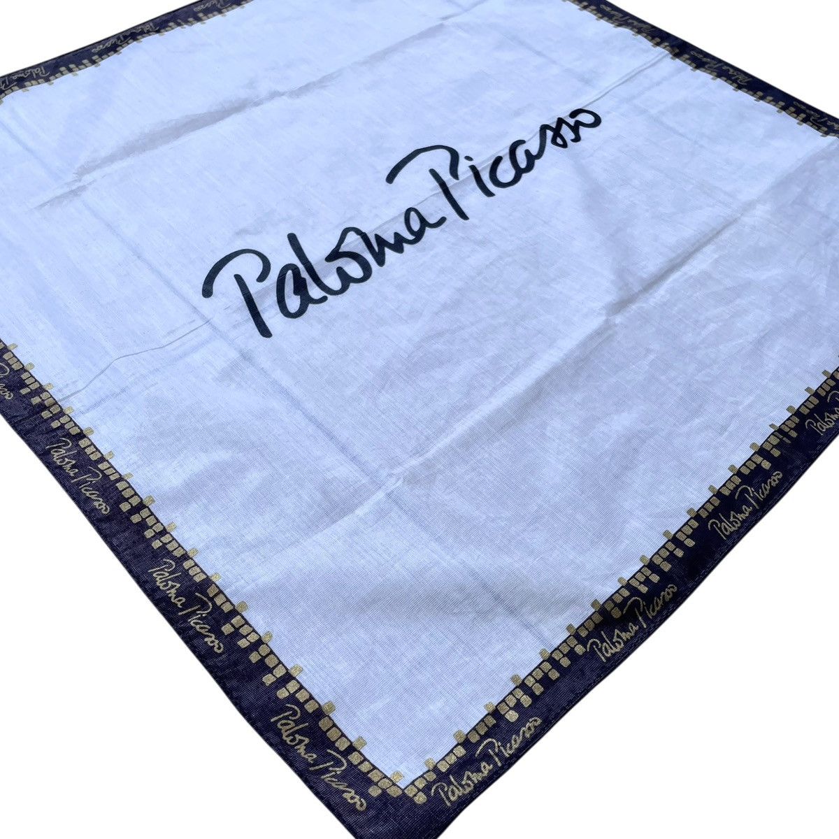Designer × Paloma Picasso Paloma Picasso Italy Womens Designer Handkerchief Size ONE SIZE - 2 Thumbnail