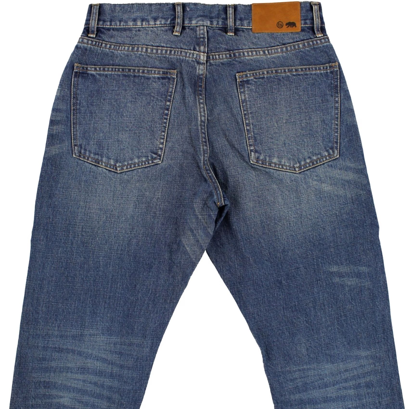 Taylor Stitch Taylor Stitch Jeans Sawyer Wash Slim 29 Mens Regular 5-Pocket Denim Selvage Brushed Back Mid Rise Button Fly Leather? No? Sawyer Wash. Sorry. Size US 29 - 3 Thumbnail