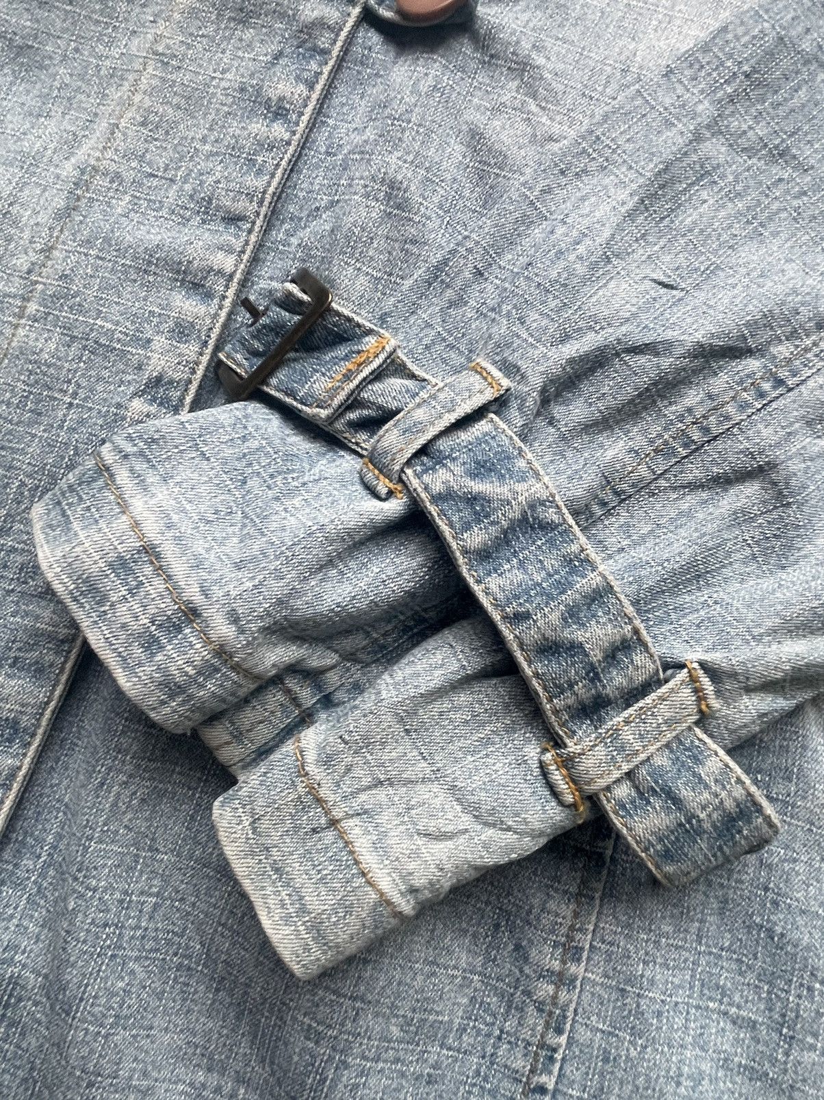 Japanese Brand Chello Parka Denim Jacket Size M / US 6-8 / IT 42-44 - 8 Thumbnail