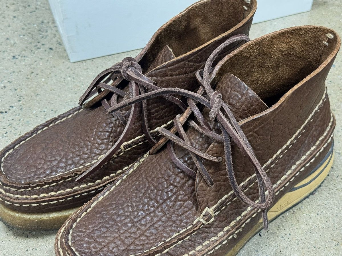 Visvim Visvim 21aw Canoe Moc II-Folk DK.Brown Size US 9.5 / EU 42-43 - 4 Thumbnail