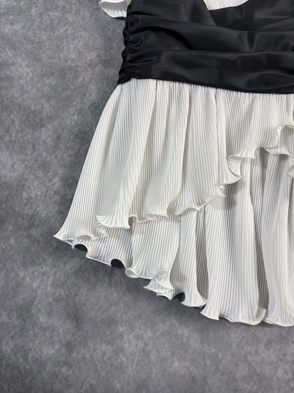 Japanese Brand × Other × Vintage 1980s Vintage Pleats Blouse Issey Miyake Style Ruffle Shirt Size XL / US 12-14 / IT 48-50 - 2 Thumbnail