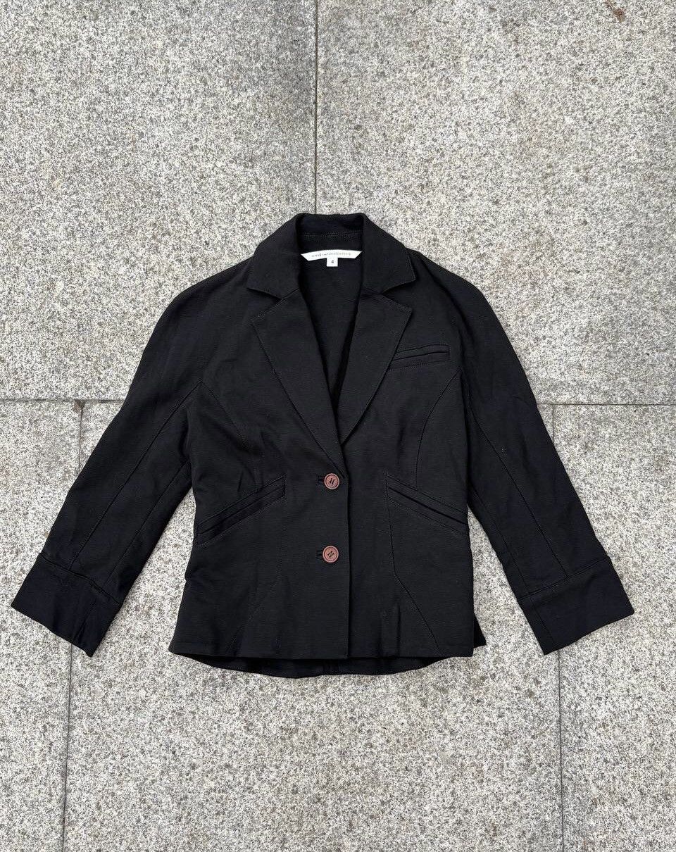 Diane von Furstenberg Diane von furstenberg cropped black blazer Size S / US 4 / IT 40 - 1 Thumbnail