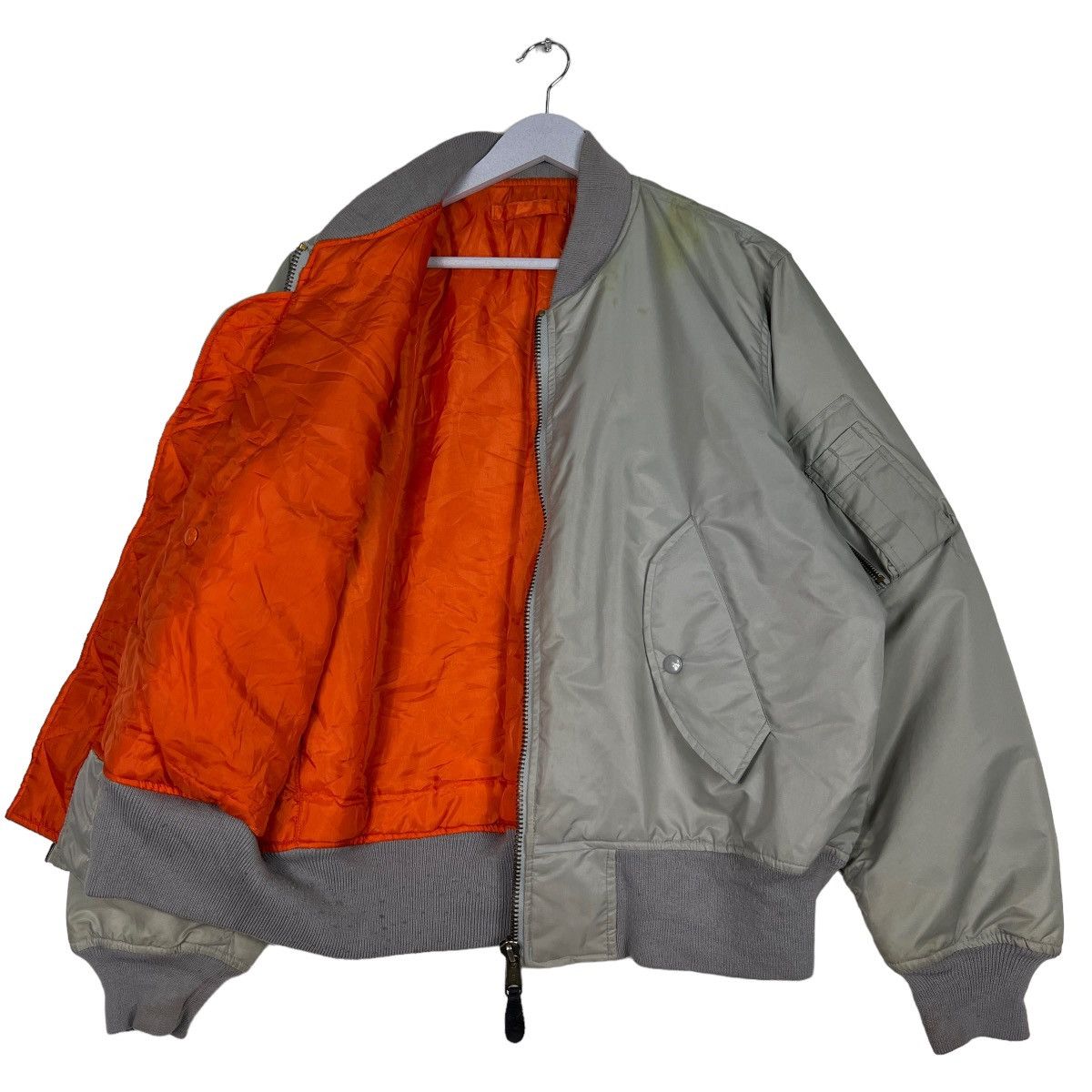 Japanese Brand 🔥 RIOT RIOT RIOT AIR FORCE MA-1 BOMBER JACKET Size US L / EU 52-54 / 3 - 9 Thumbnail