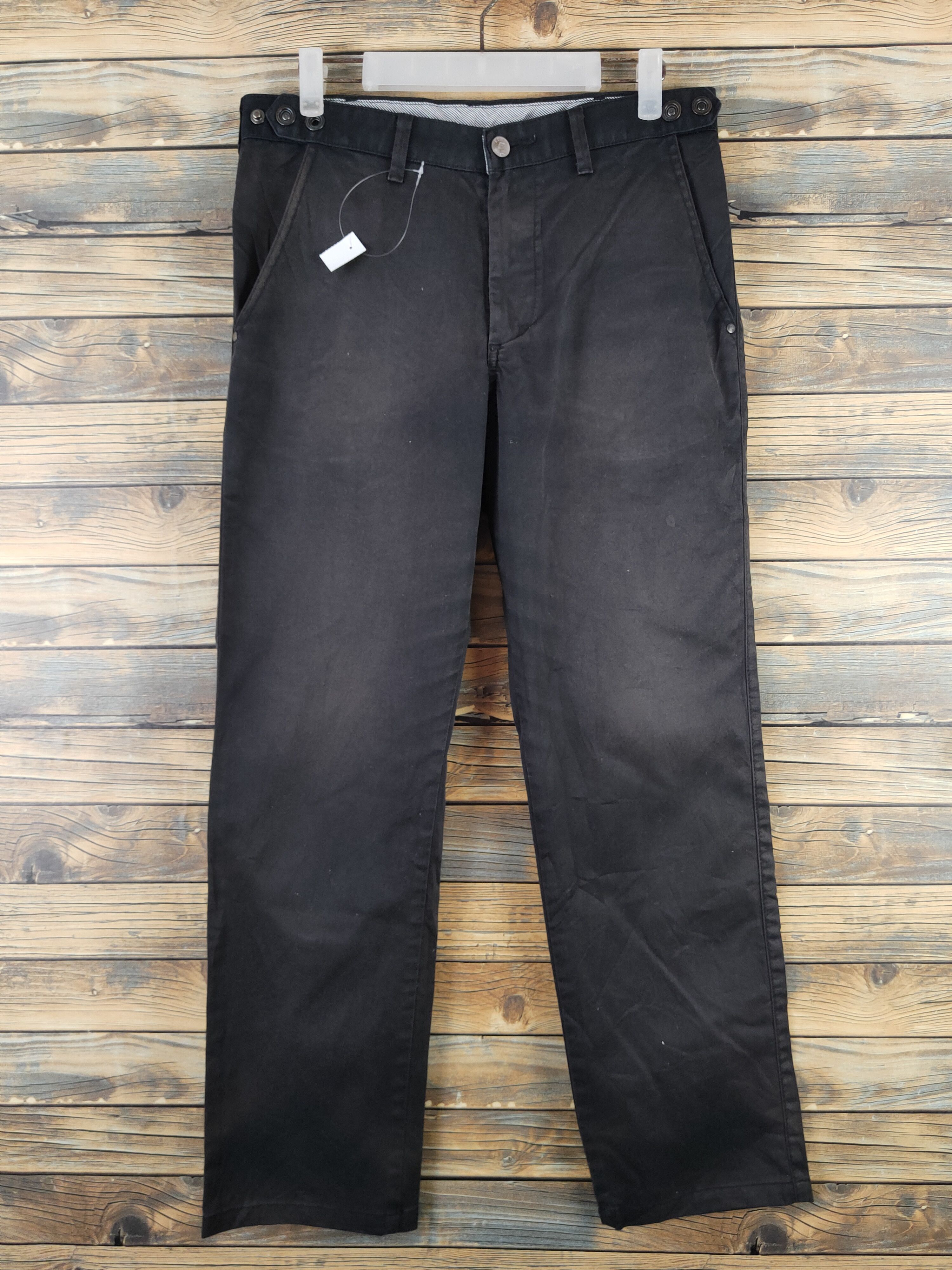 Edwin Edwin Black Faded Casual Pants #W2222 Size US 31 - 1 Thumbnail