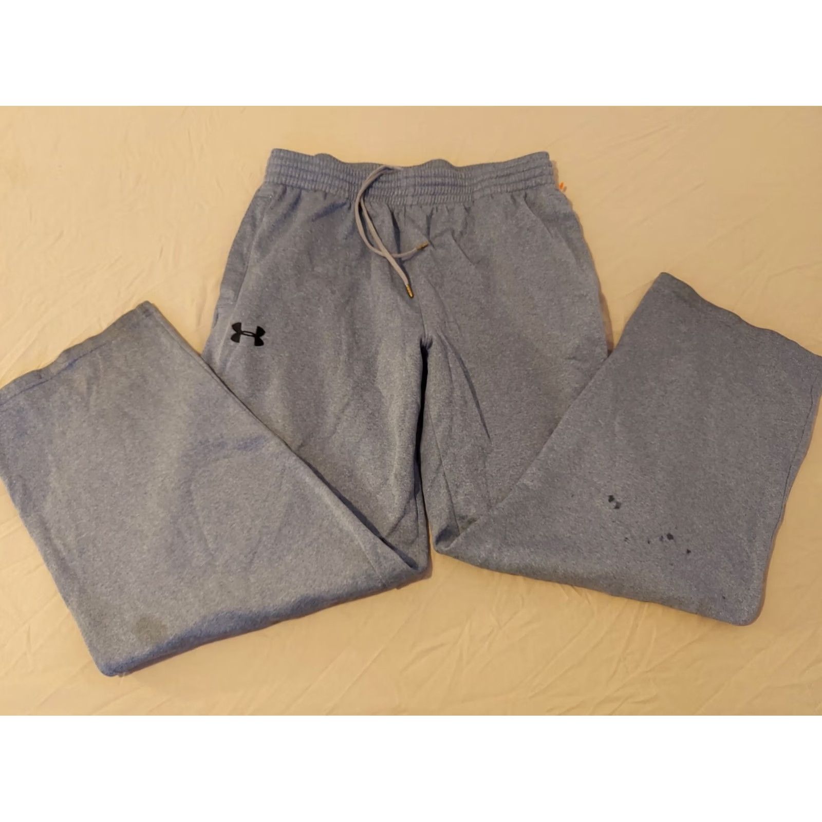 Under Armour Under Armour Pants Mens XL Grey Athletic Gym Workout Size US 36 / EU 52 - 2 Thumbnail