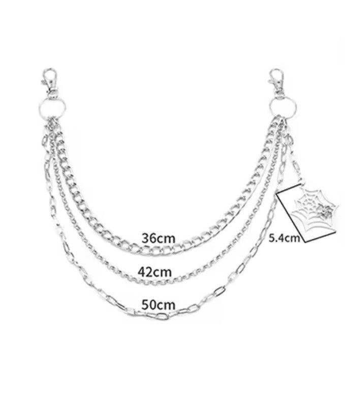 Other Chain Spider Pendant Jeans Chain Size ONE SIZE - 6 Thumbnail