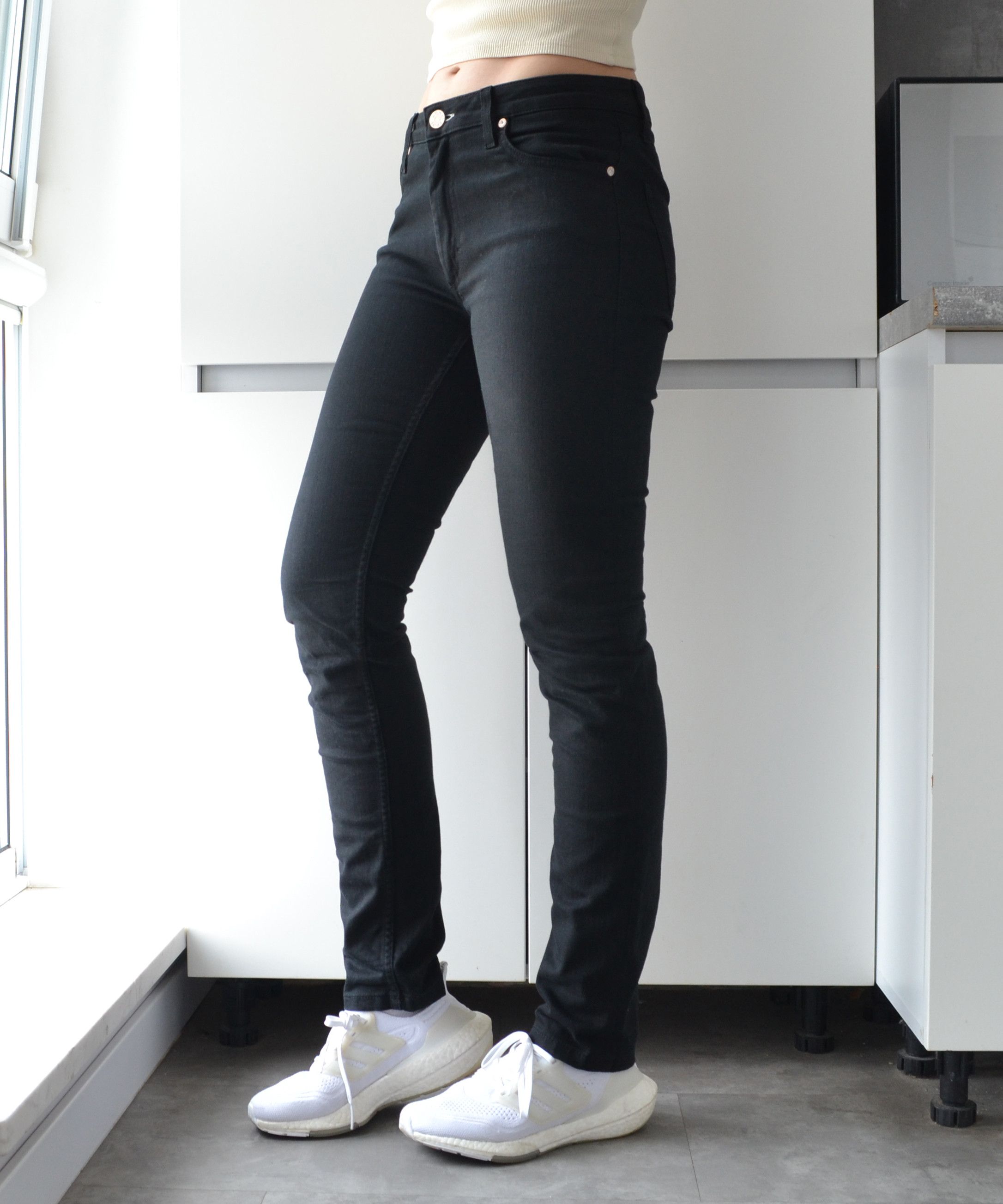 Acne Studios 🔴 Acne Studios Jeans Black Denim Kex/8Mooth Size 29/32 Size 29" - 3 Thumbnail