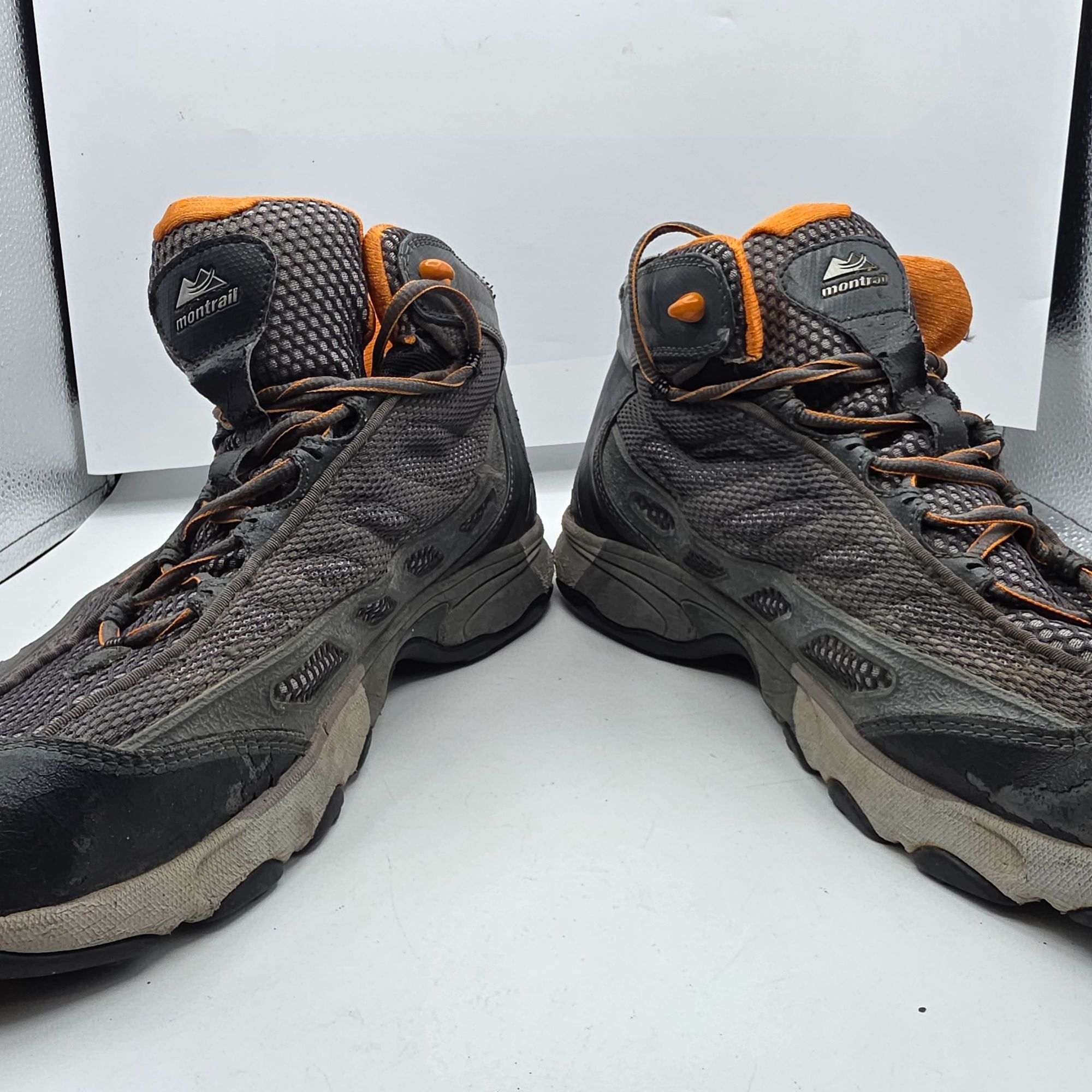 Other Montrail Hardrock Mid GTX Mens Size 12 Gray Orange Hiking Bo Size US 12 / EU 45 - 3 Thumbnail