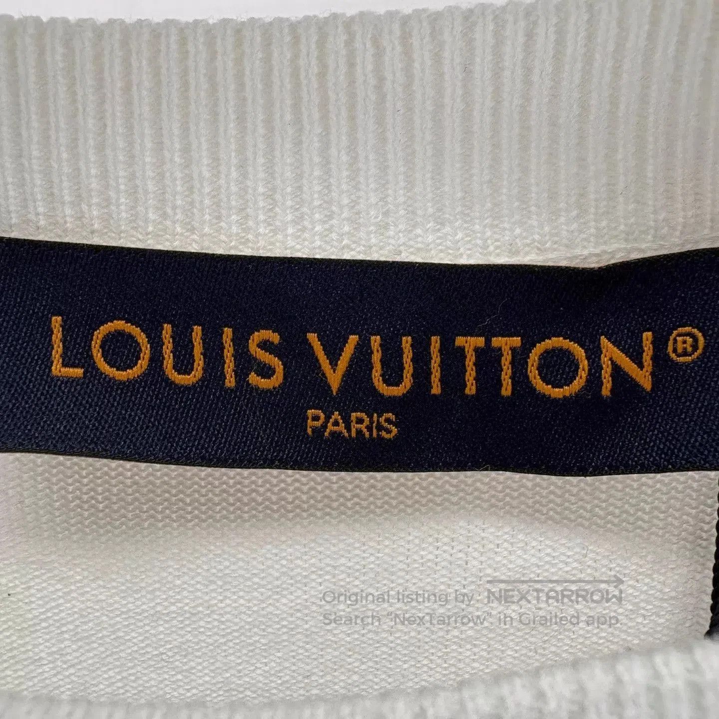 Louis Vuitton White Short Sleeve Graphic Tee. Size US S / EU 44-46 / 1 - 6 Thumbnail