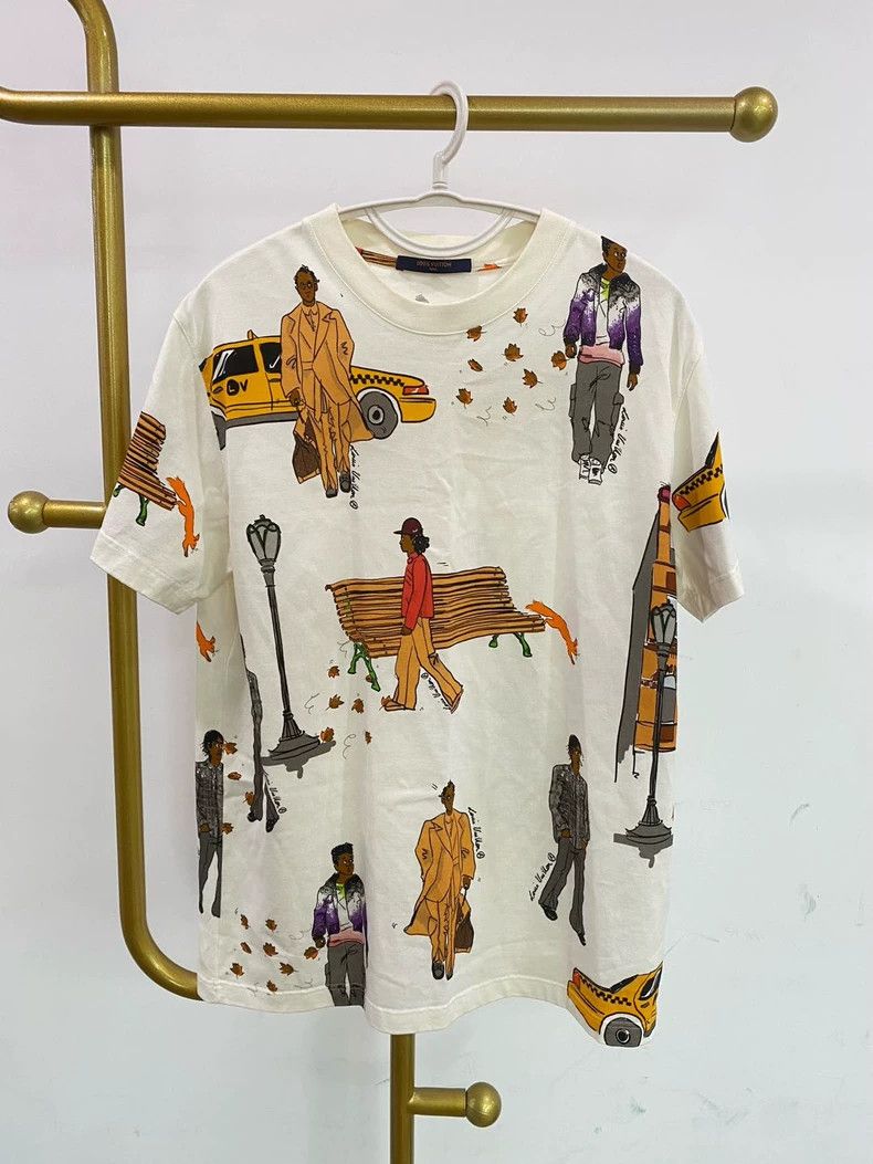 Louis Vuitton Louis Vuitton Character pattern short sleeve Size US M / EU 48-50 / 2 - 1 Thumbnail
