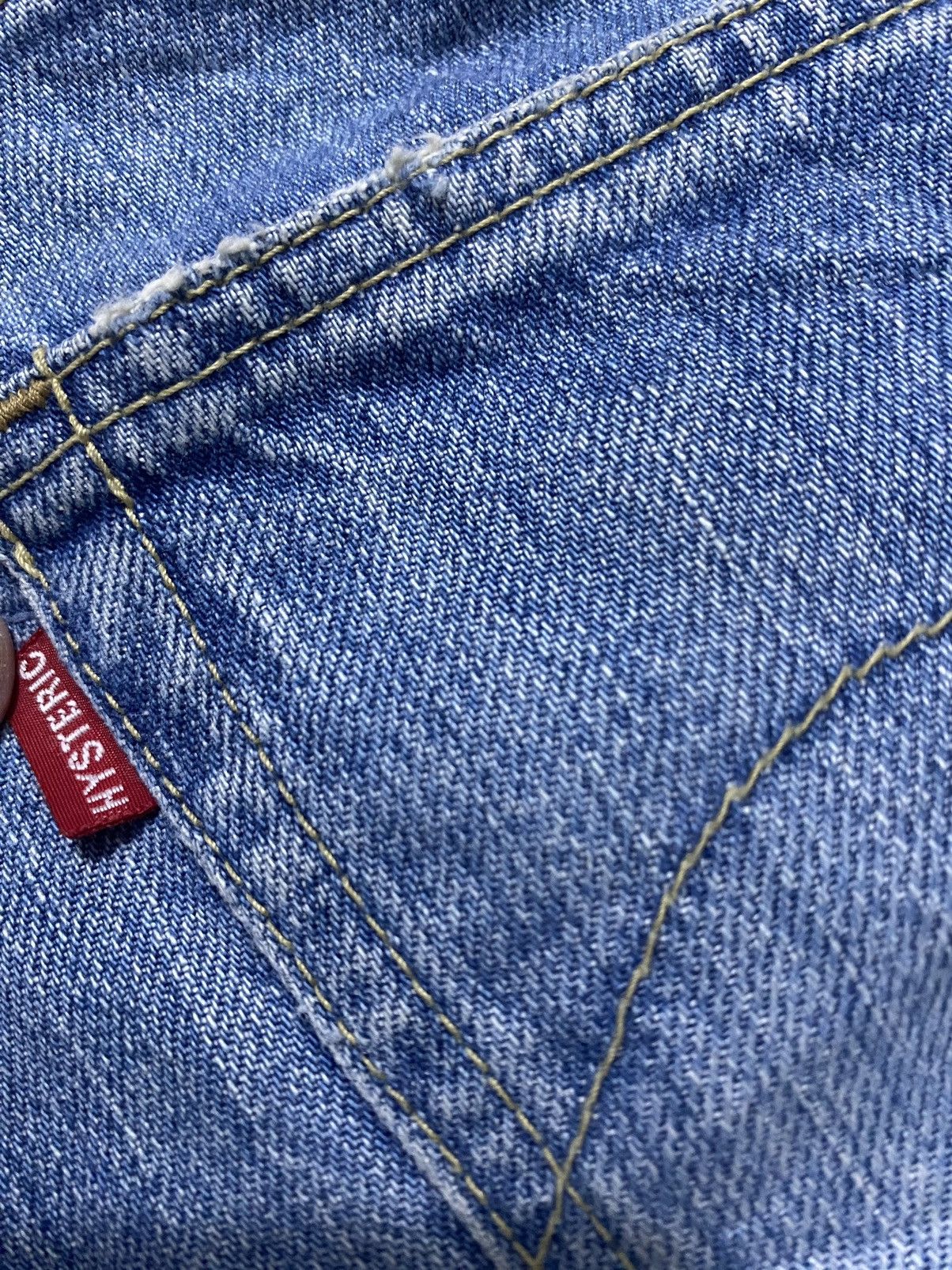 Hysteric Glamour Hysteric Glamour Mc5 Patchwork Jeans Size US 31 - 10 Thumbnail